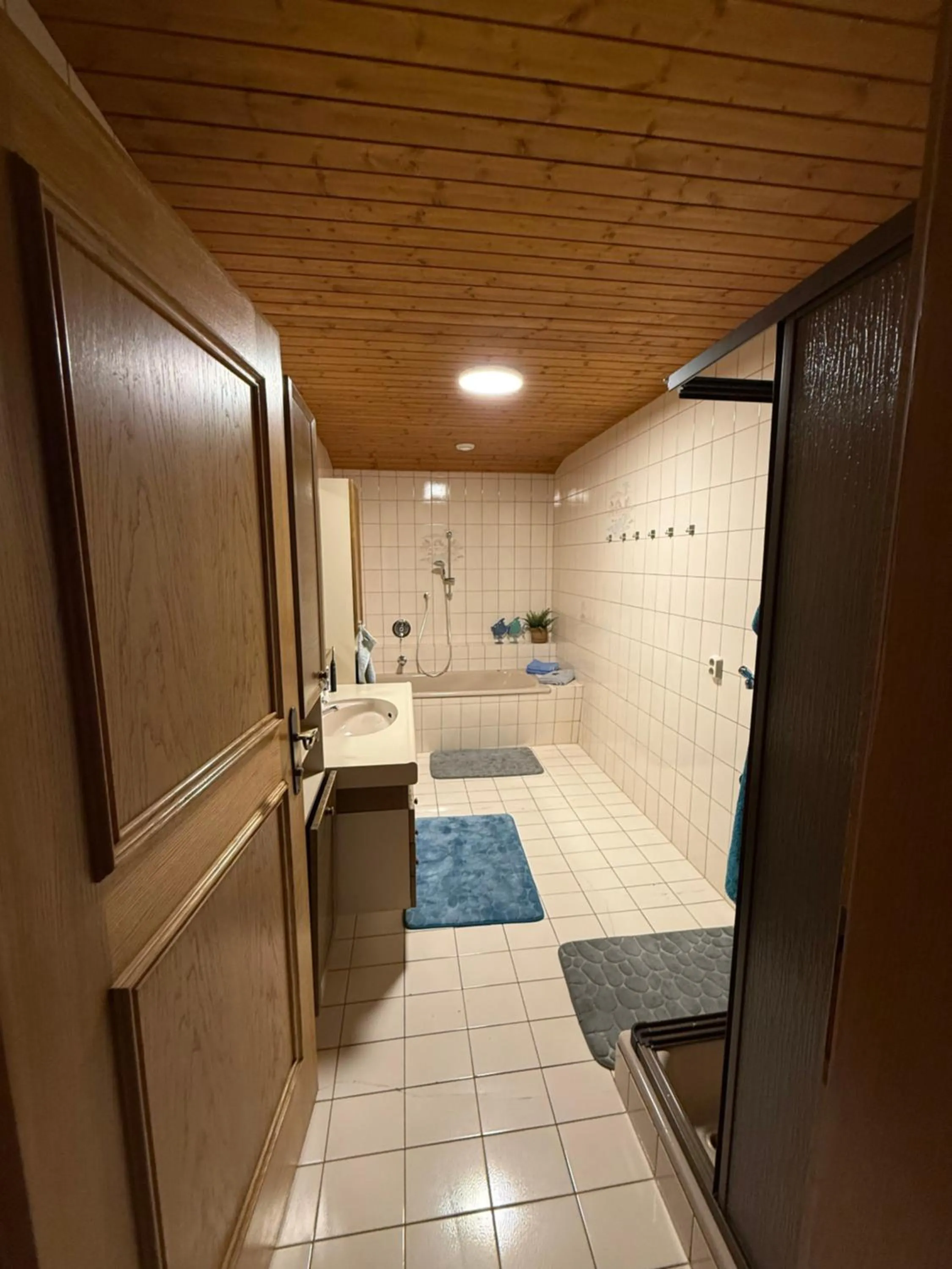 Shower in Hotel Bergglück