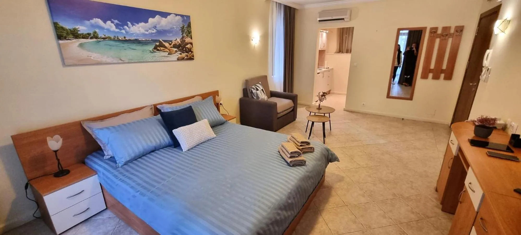 Seating area in Santa Marina Holiday Village - Blue Magic