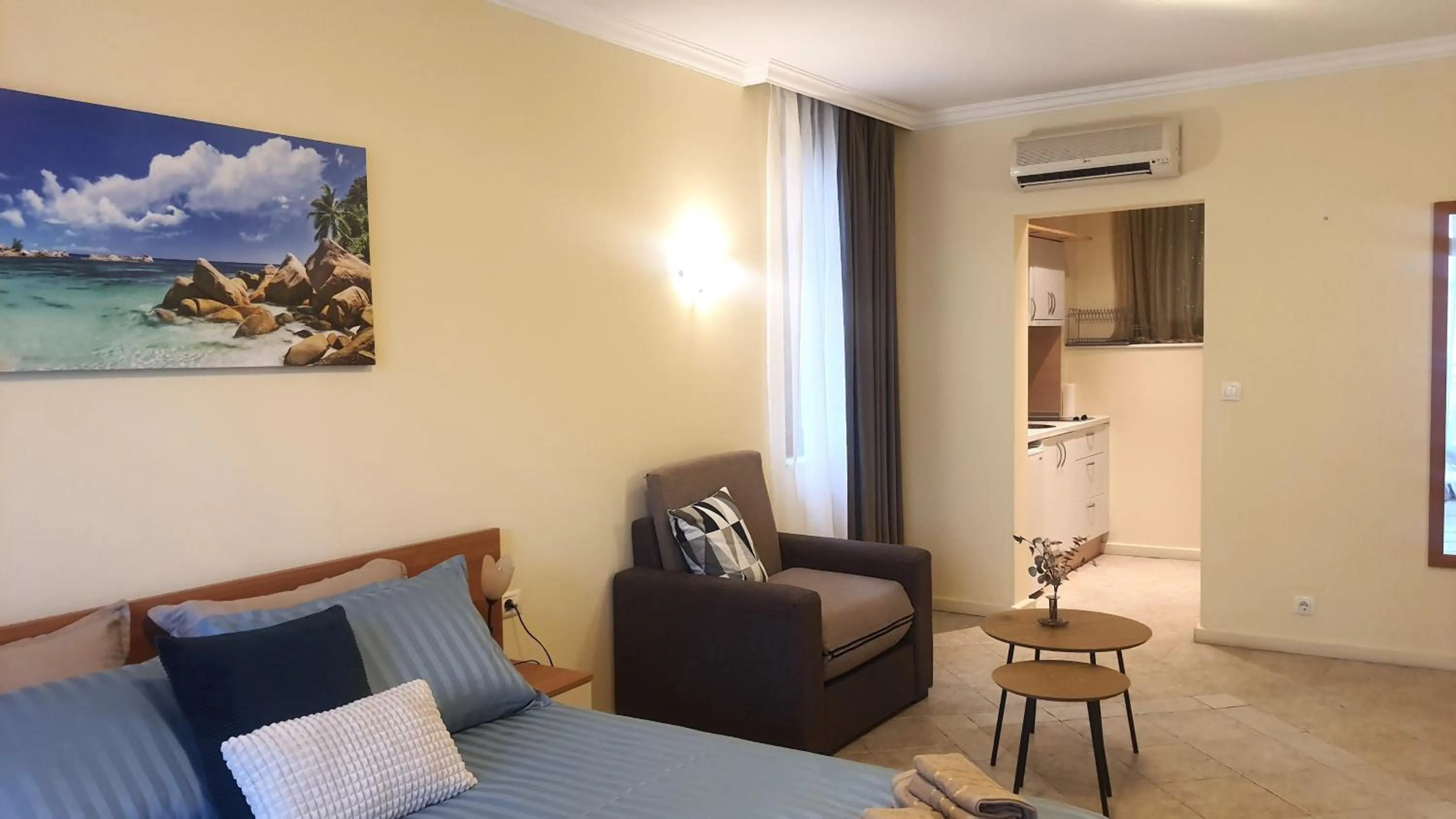 Living room in Santa Marina Holiday Village - Blue Magic