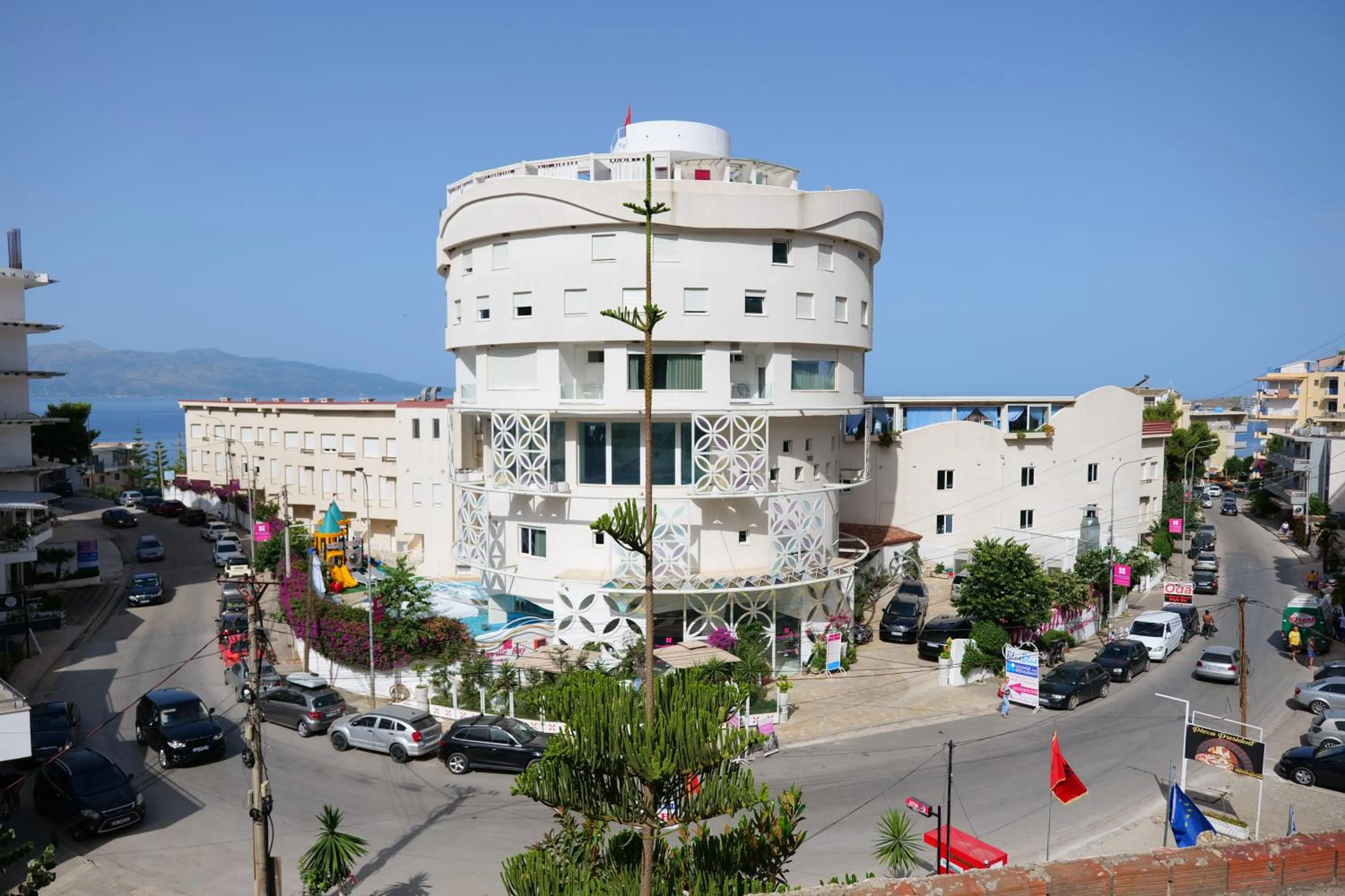 Balcony/Terrace in Hotel Rixhi
