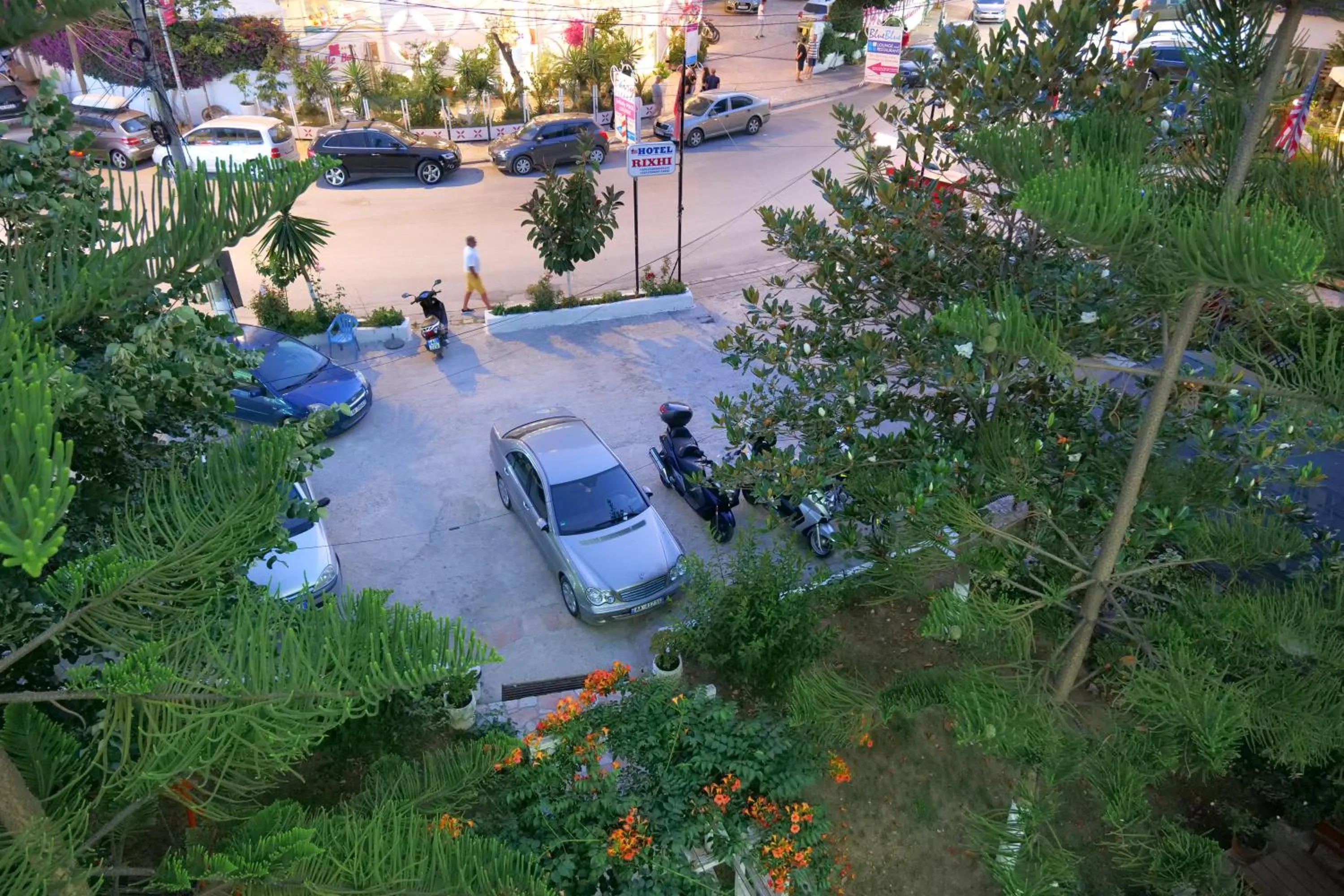 Balcony/Terrace in Hotel Rixhi