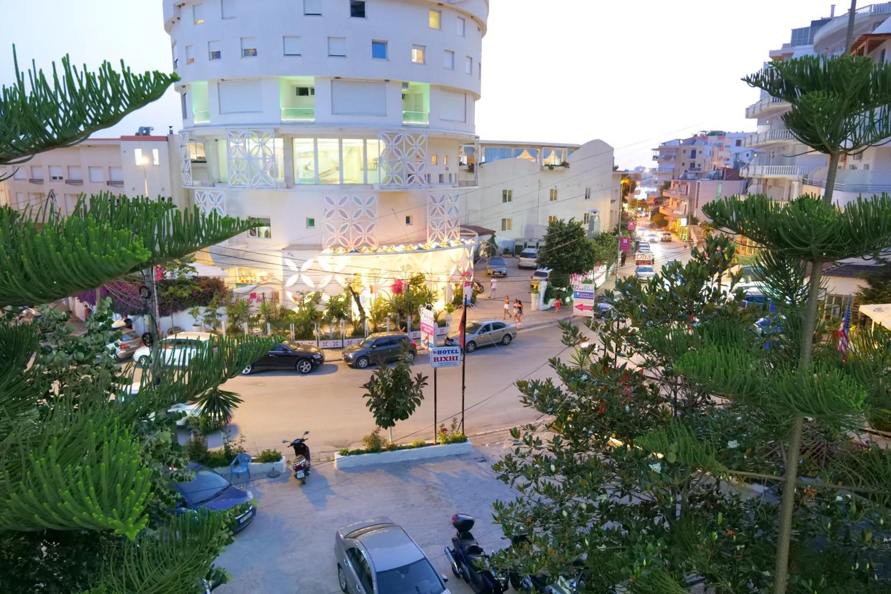 Balcony/Terrace in Hotel Rixhi