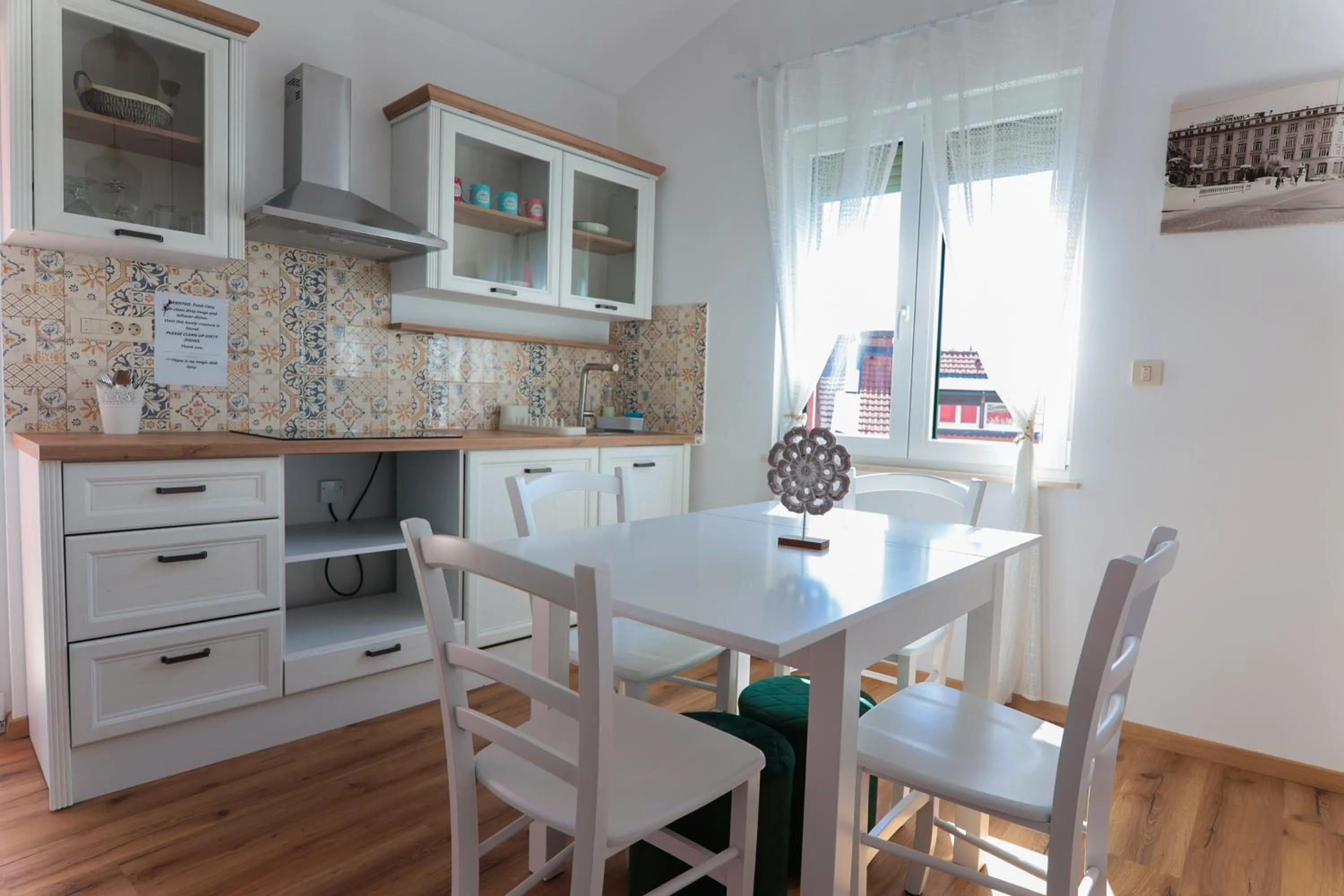 Kitchen or kitchenette in APART HOTEL ASTERIA