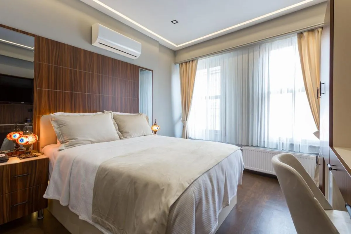 Bed in Dream Park Hotel