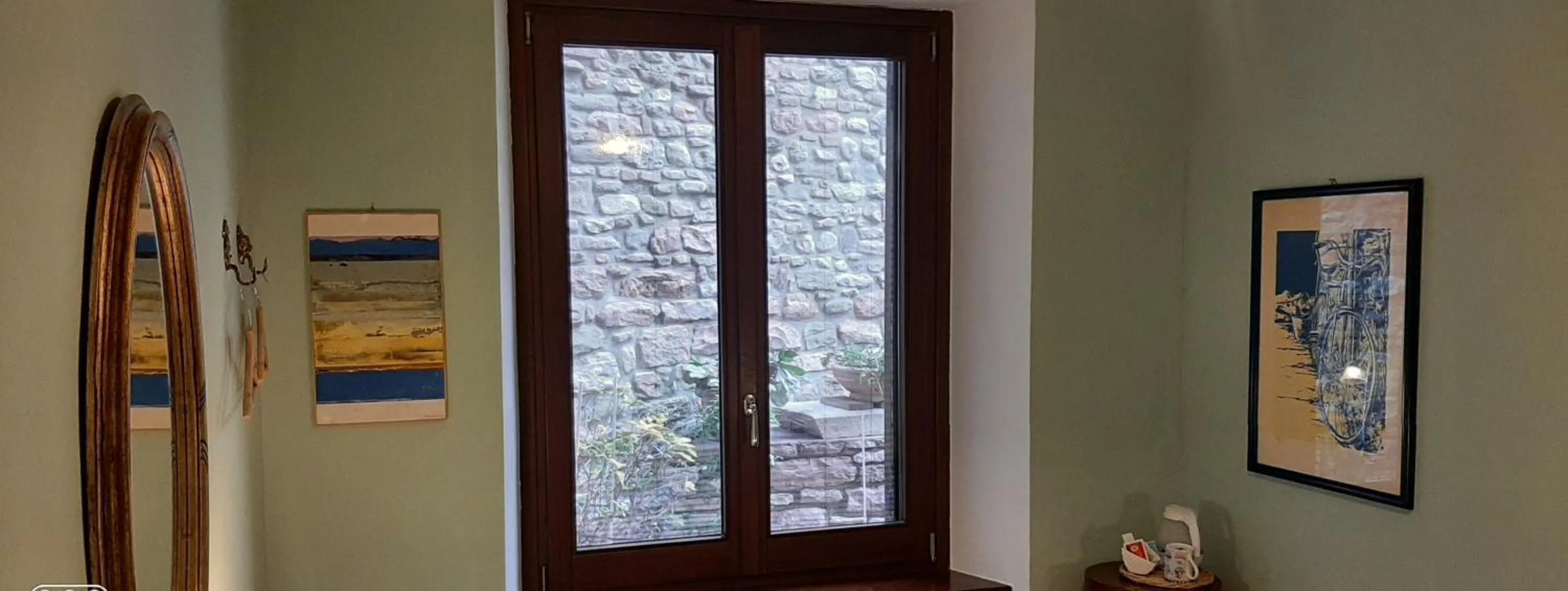 Garden view in B&B A Casa Tua