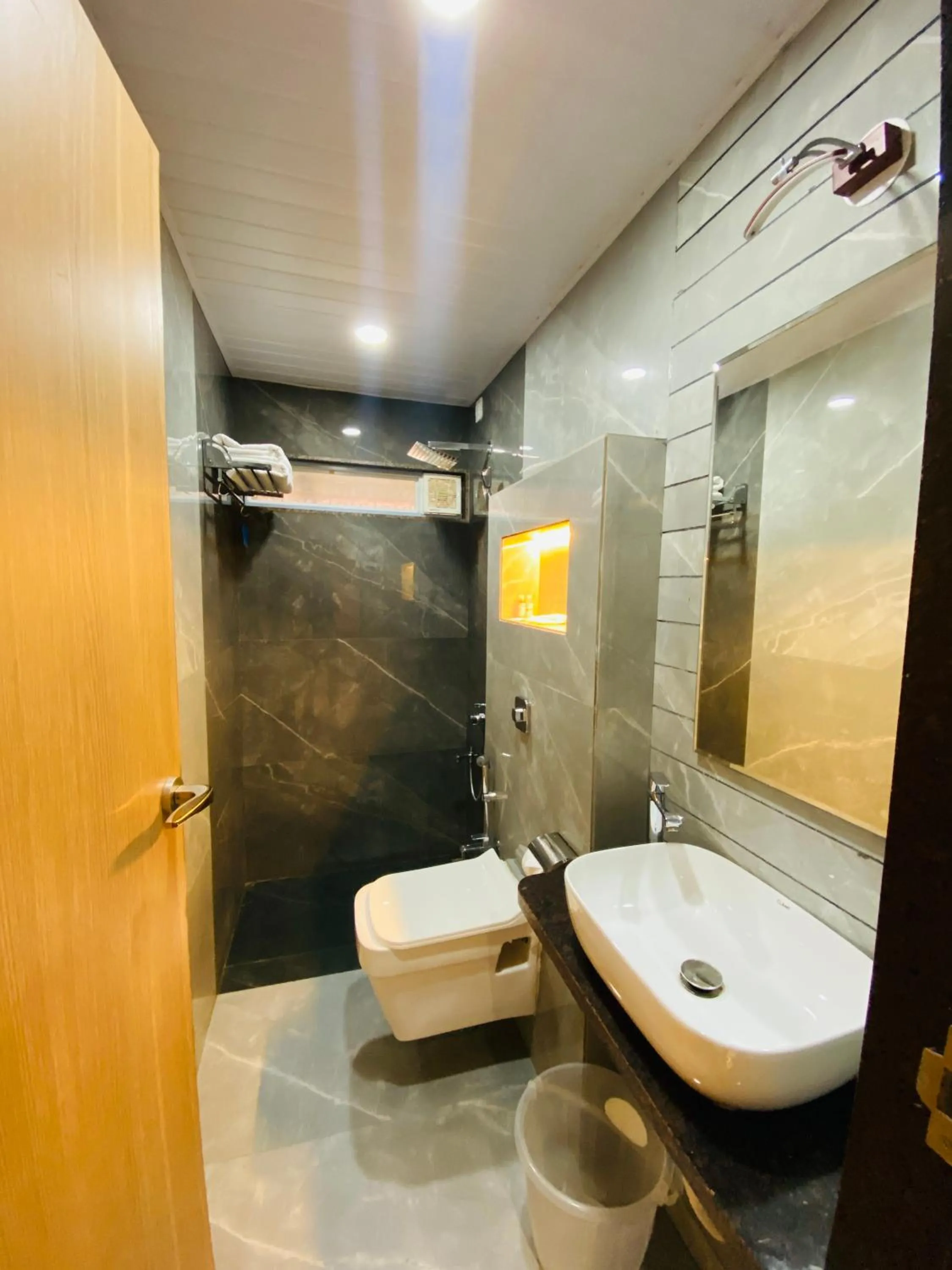 Bathroom in The Grand Leela Resort