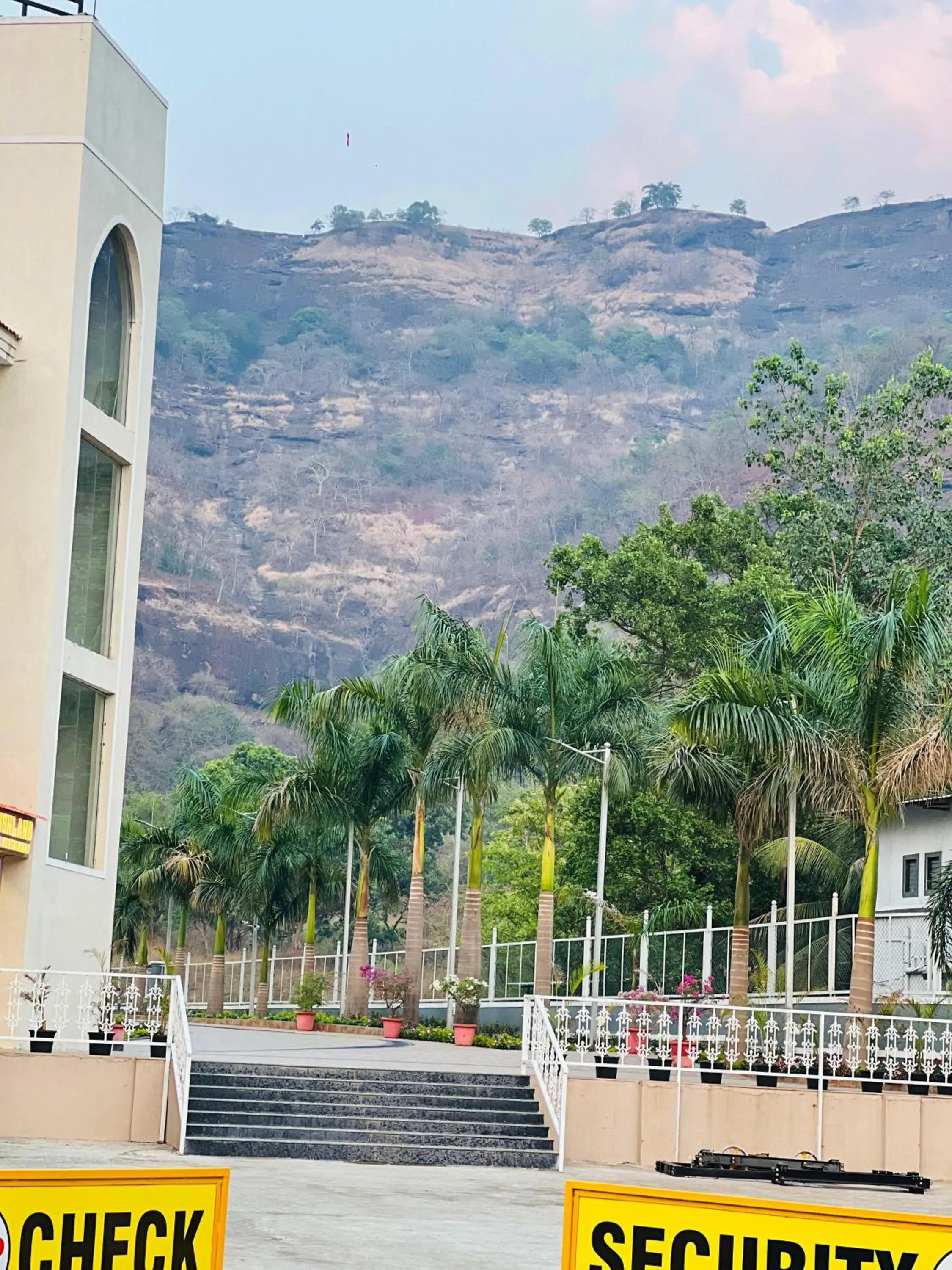 Facade/entrance in The Grand Leela Resort