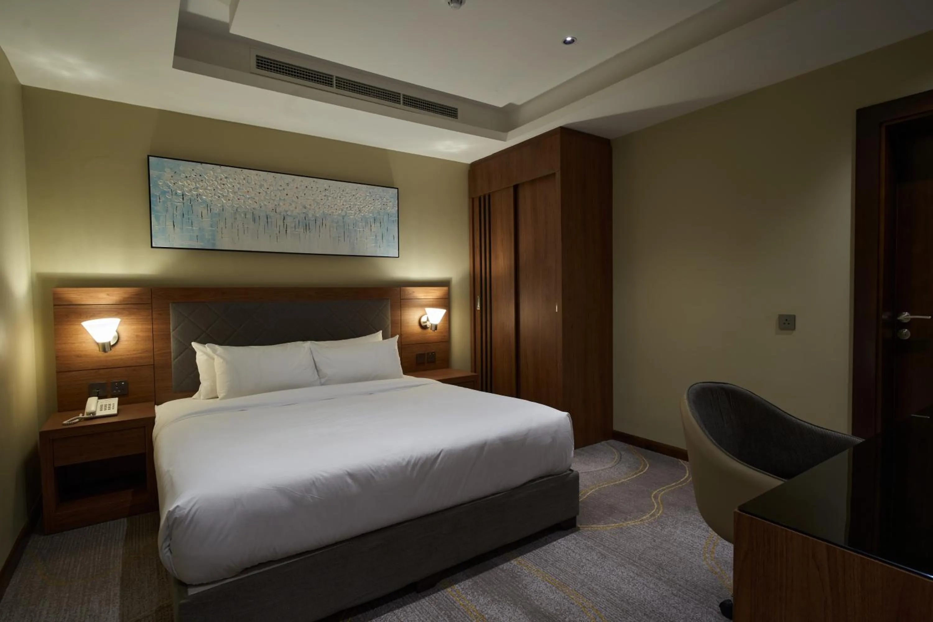 Bed in Platinum Hotel