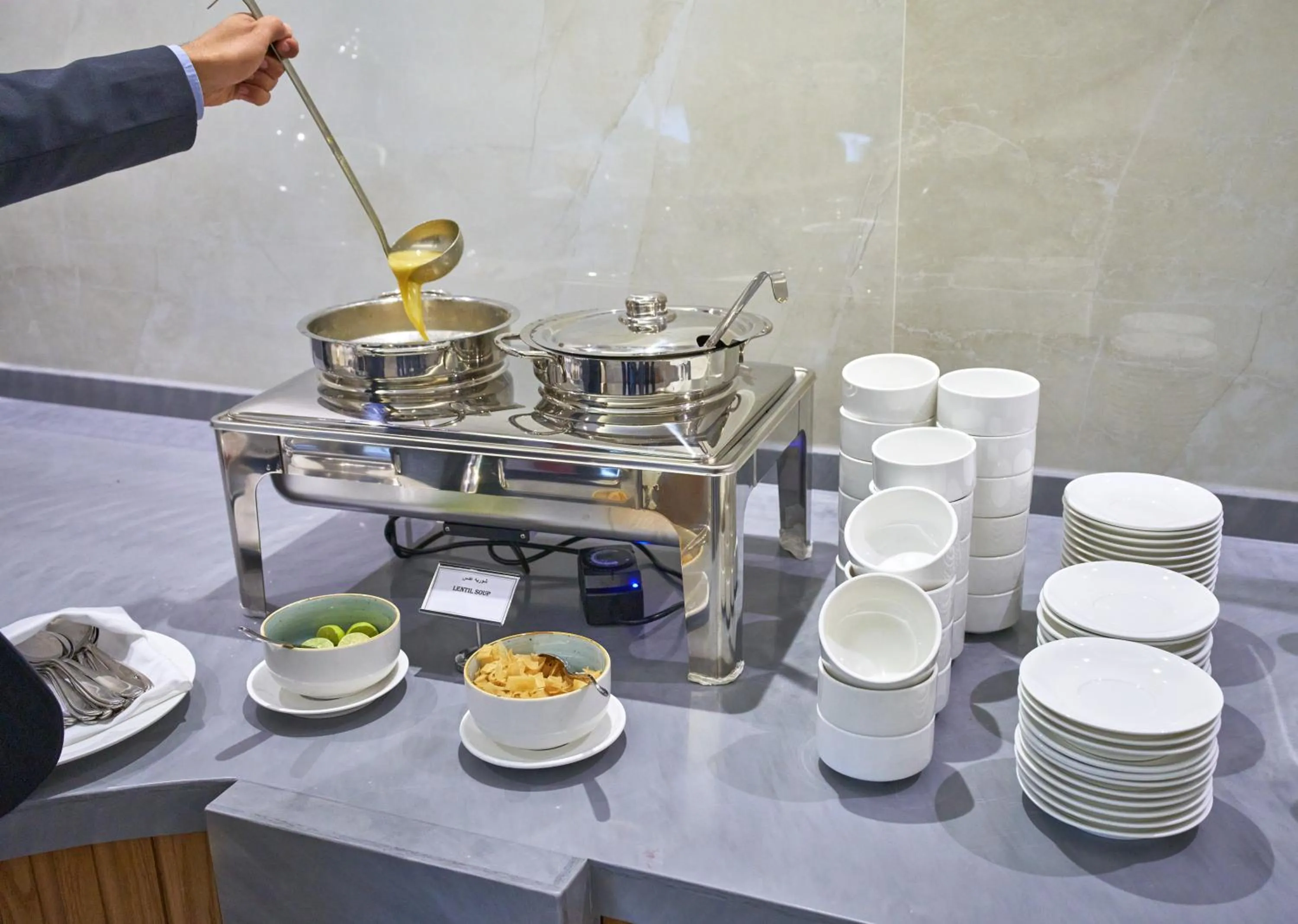 Breakfast in Platinum Hotel