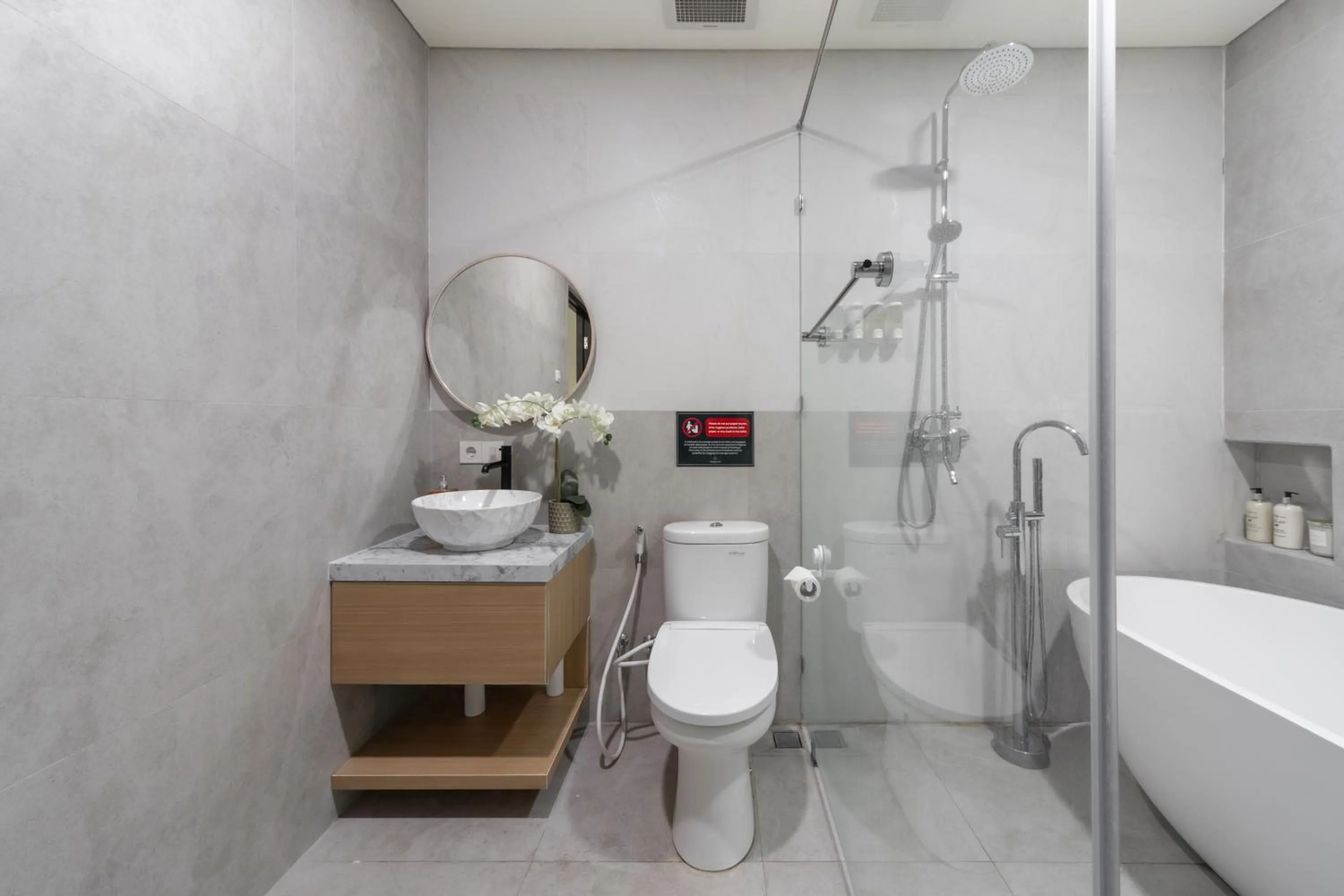 Bathroom in Verdant Bali Tirta Lepang