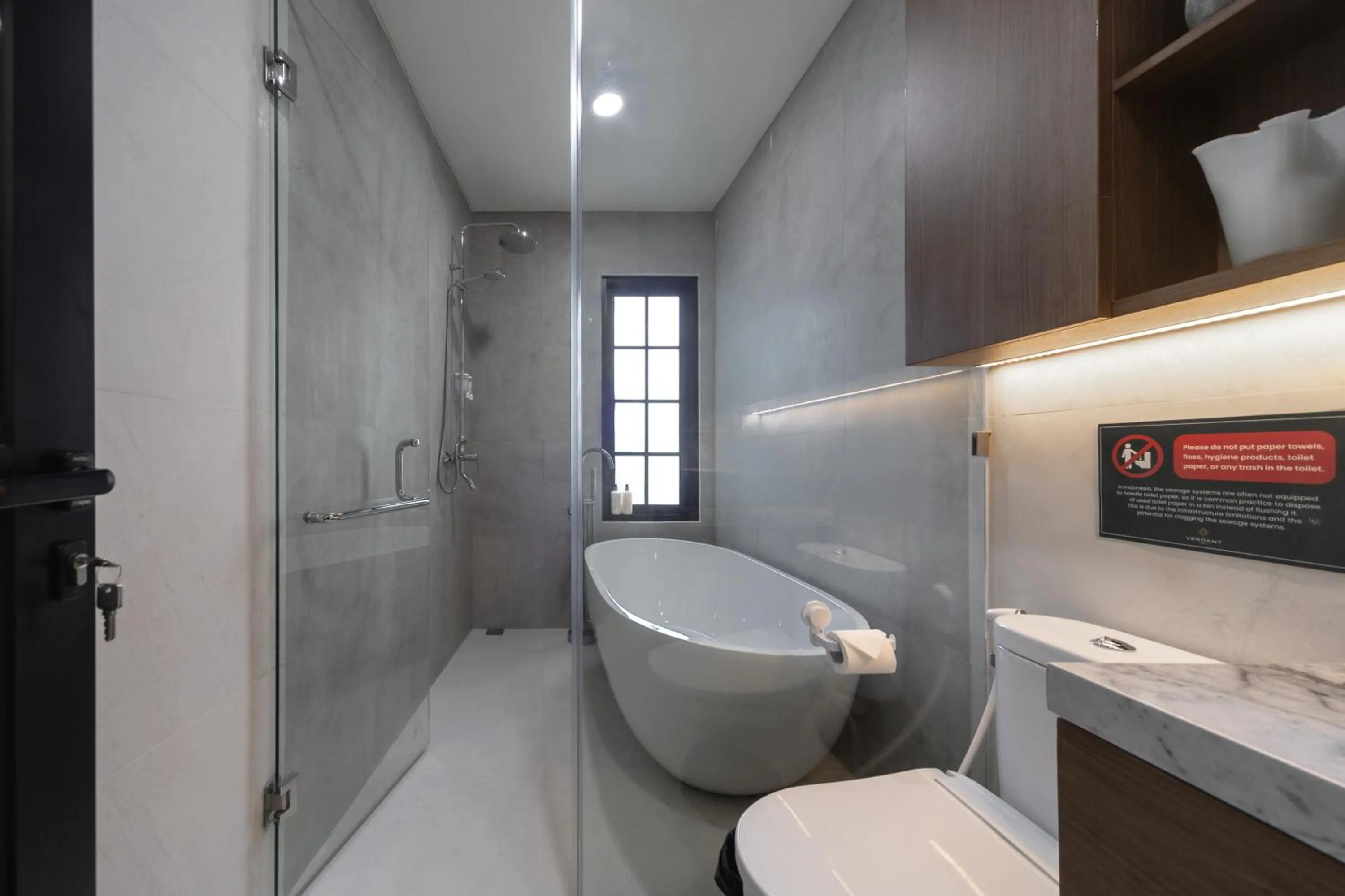 Bathroom in Verdant Bali Tirta Lepang