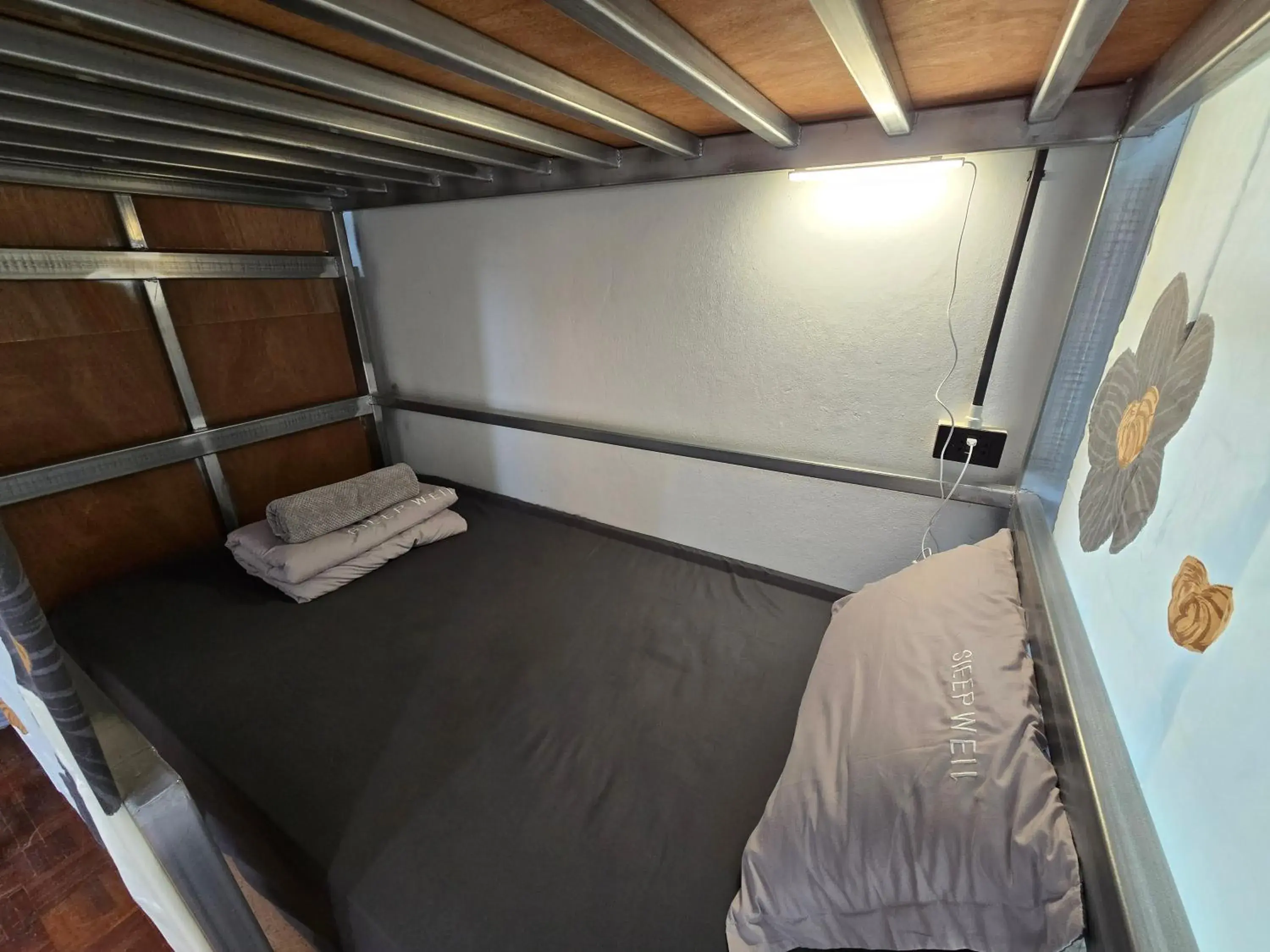 Bed in Panda Lodge Home Stay Bed in Panda Lodge Home Stay