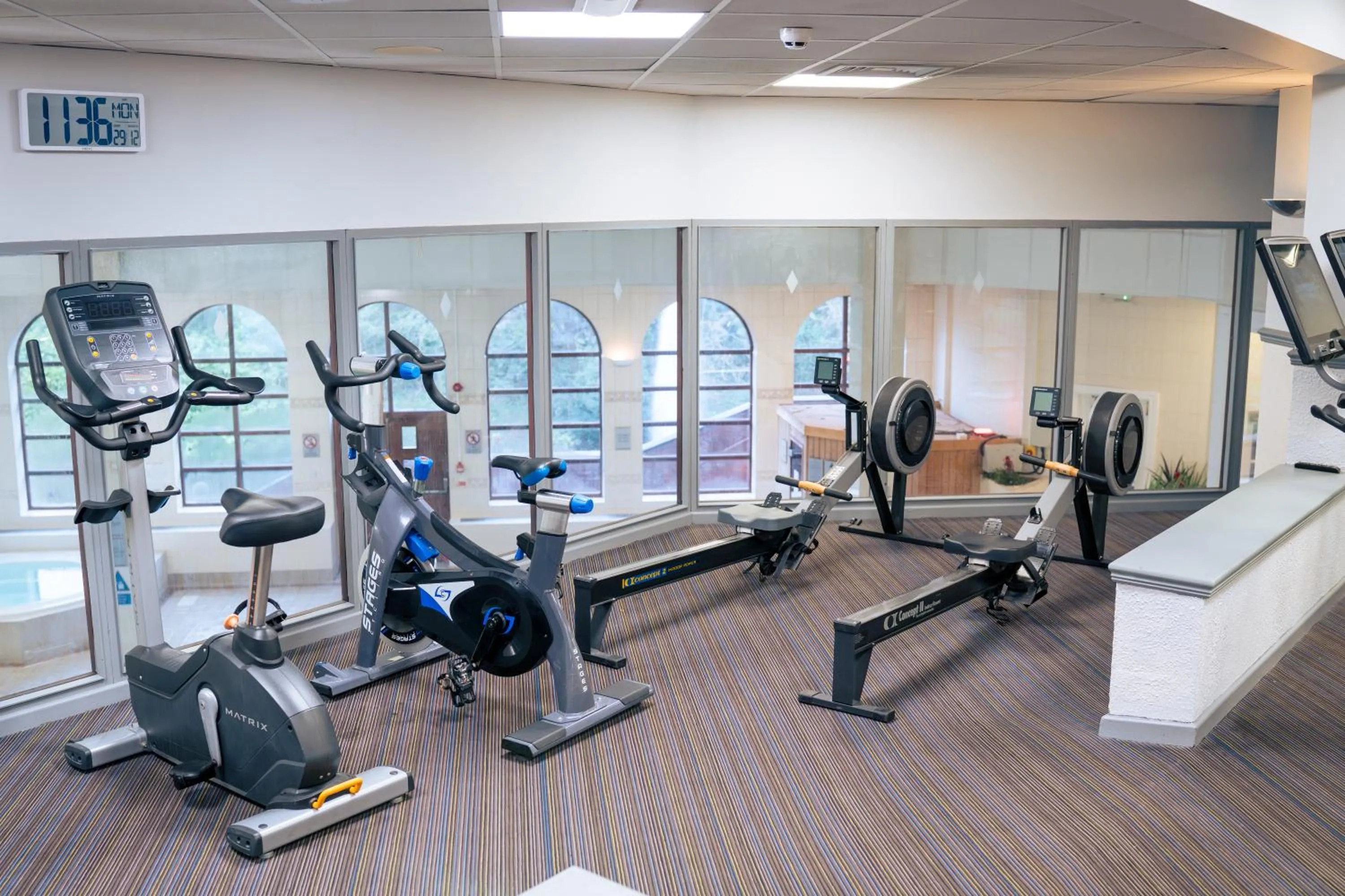 Fitness centre/facilities in Crowne Plaza Solihull by IHG