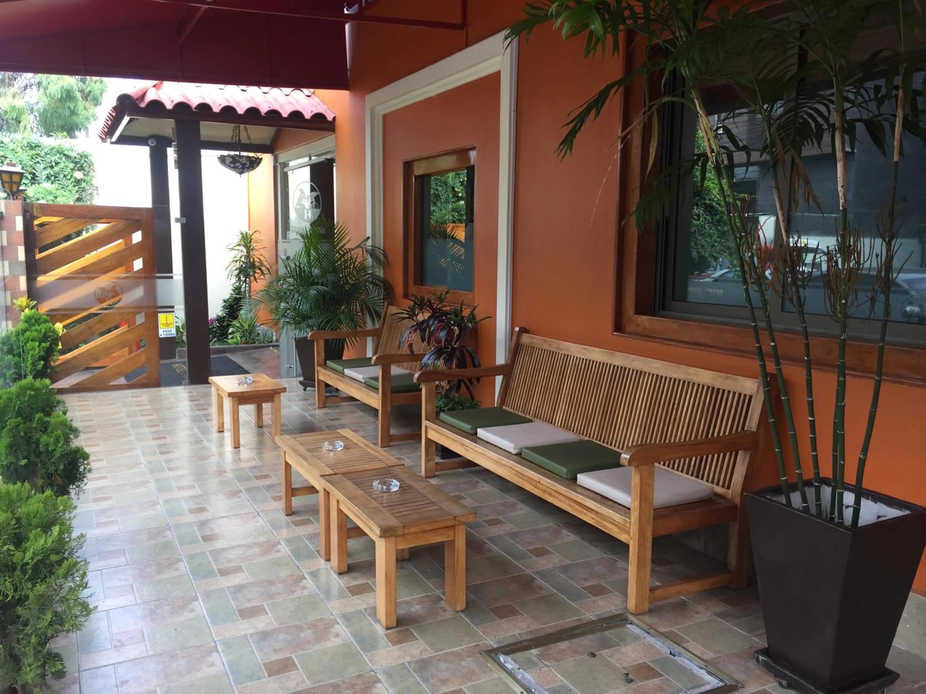 Balcony/Terrace in Hotel Tinkus Inn