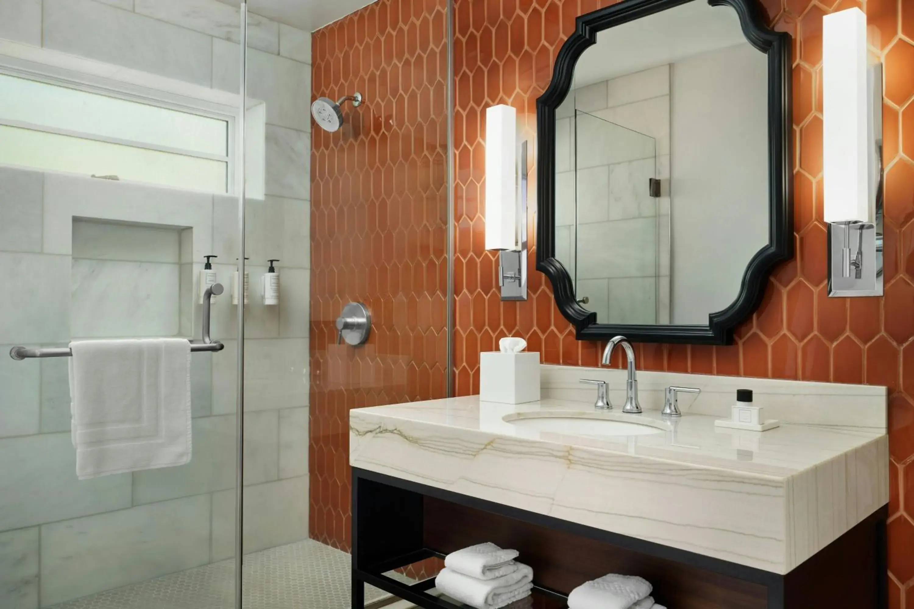 Bathroom in Triada Palm Springs, Autograph Collection Bathroom in Triada Palm Springs, Autograph Collection