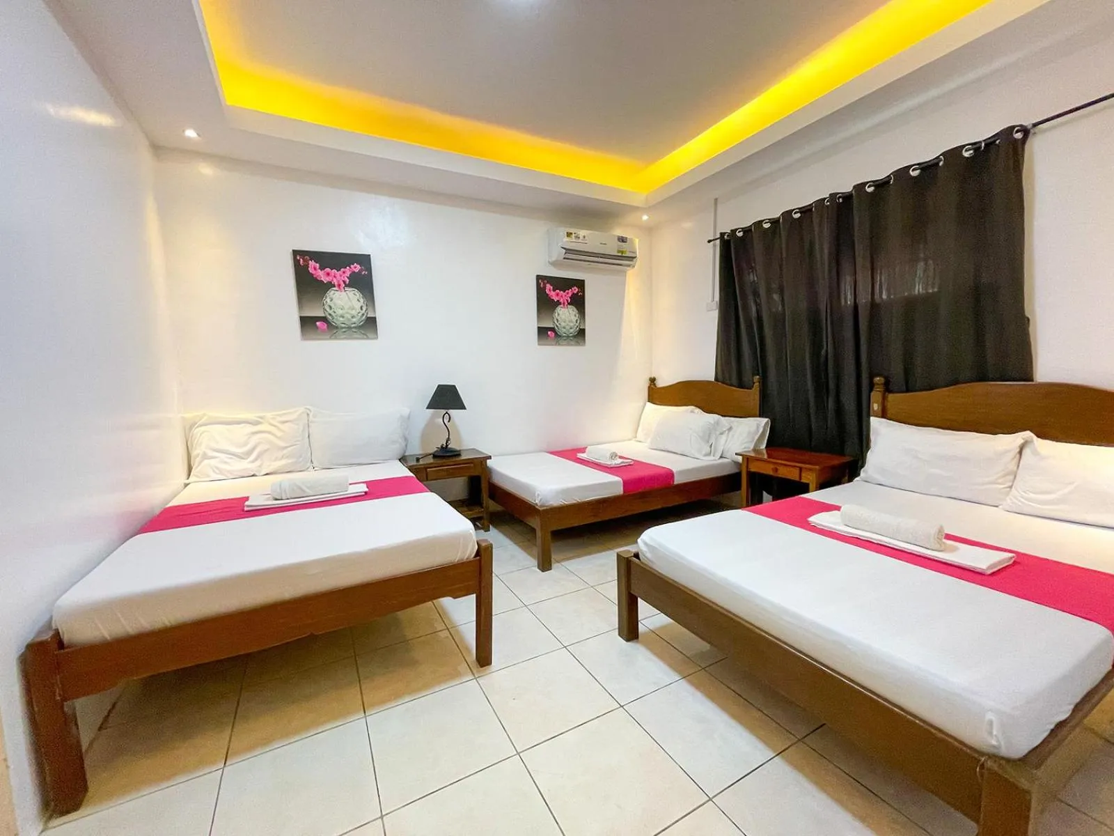 Bed in Agbing Seaside View Resort Puerto Galera powered by Cocotel