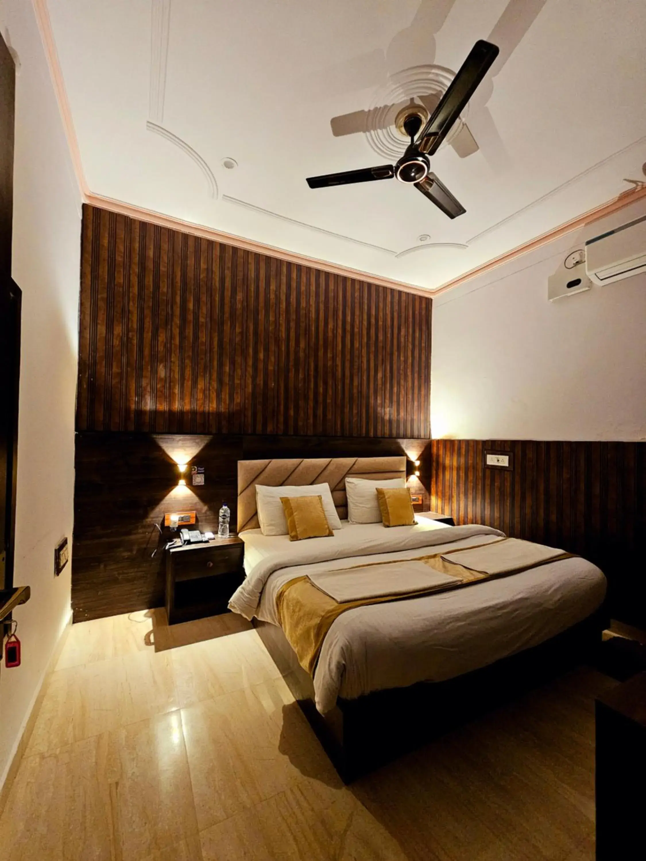 Bedroom, Bed in Shri Krishna Divine Dham Bedroom, Bed in Shri Krishna Divine Dham