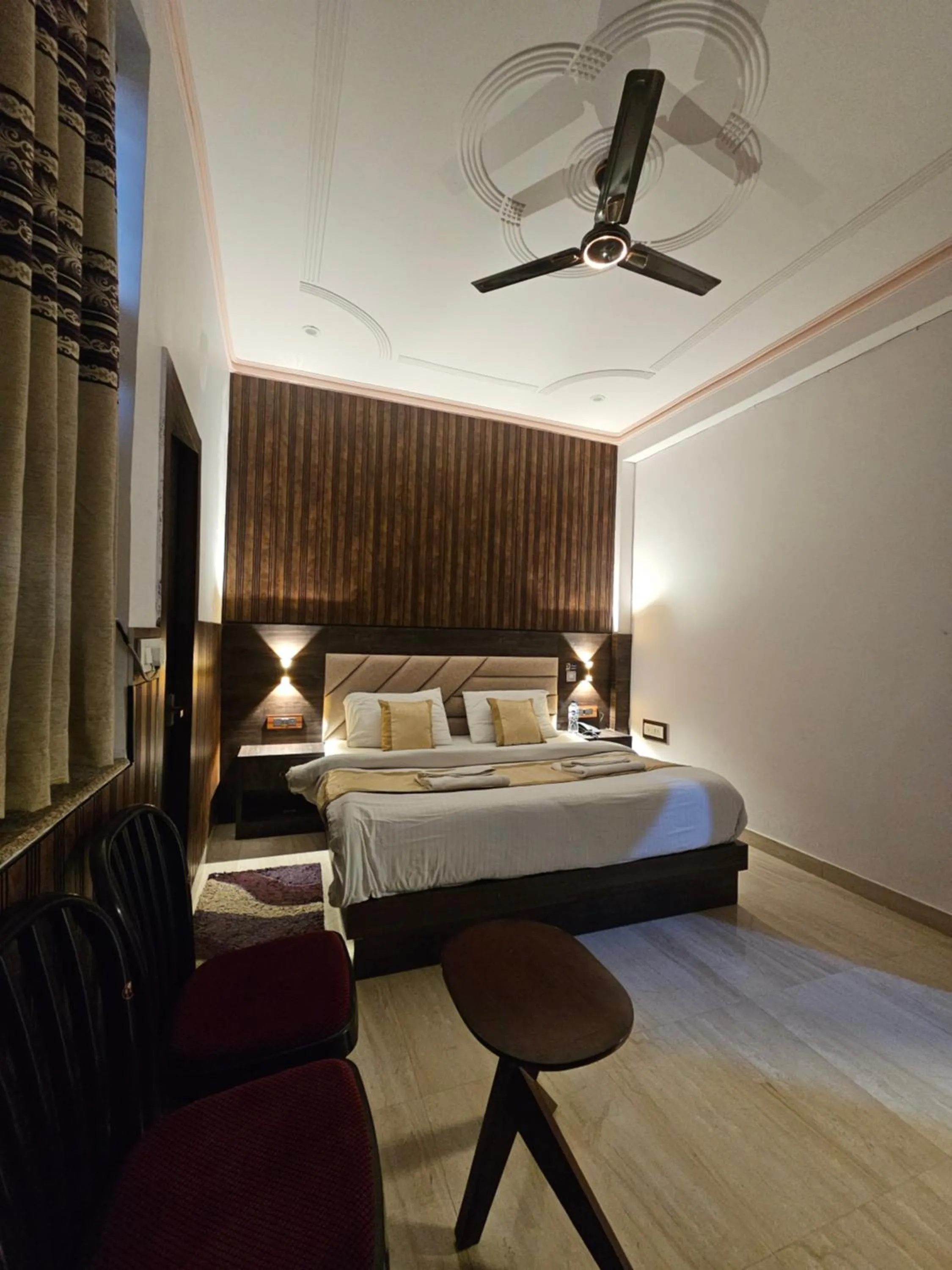 Bed in Shri Krishna Divine Dham