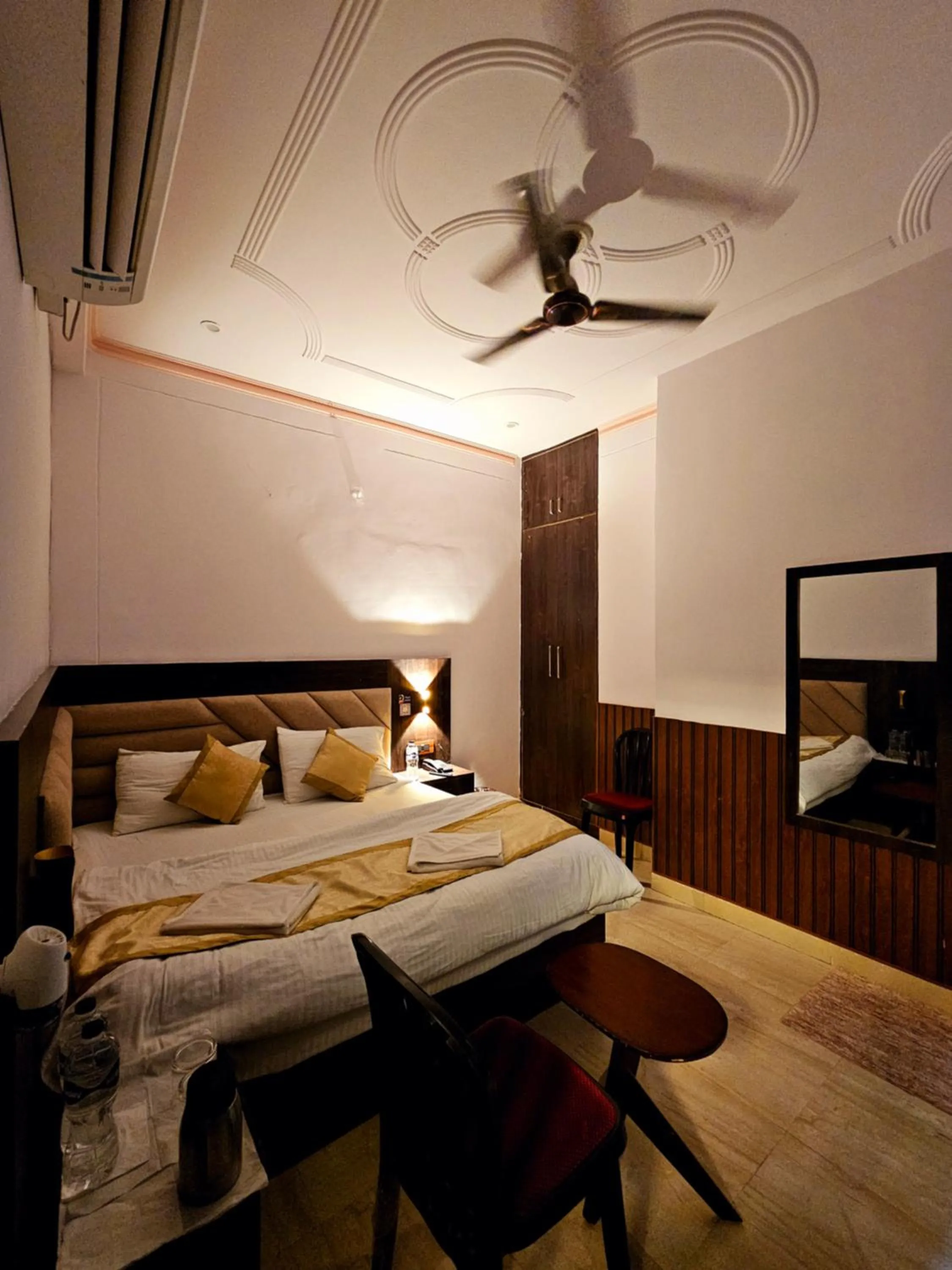 Bed in Shri Krishna Divine Dham