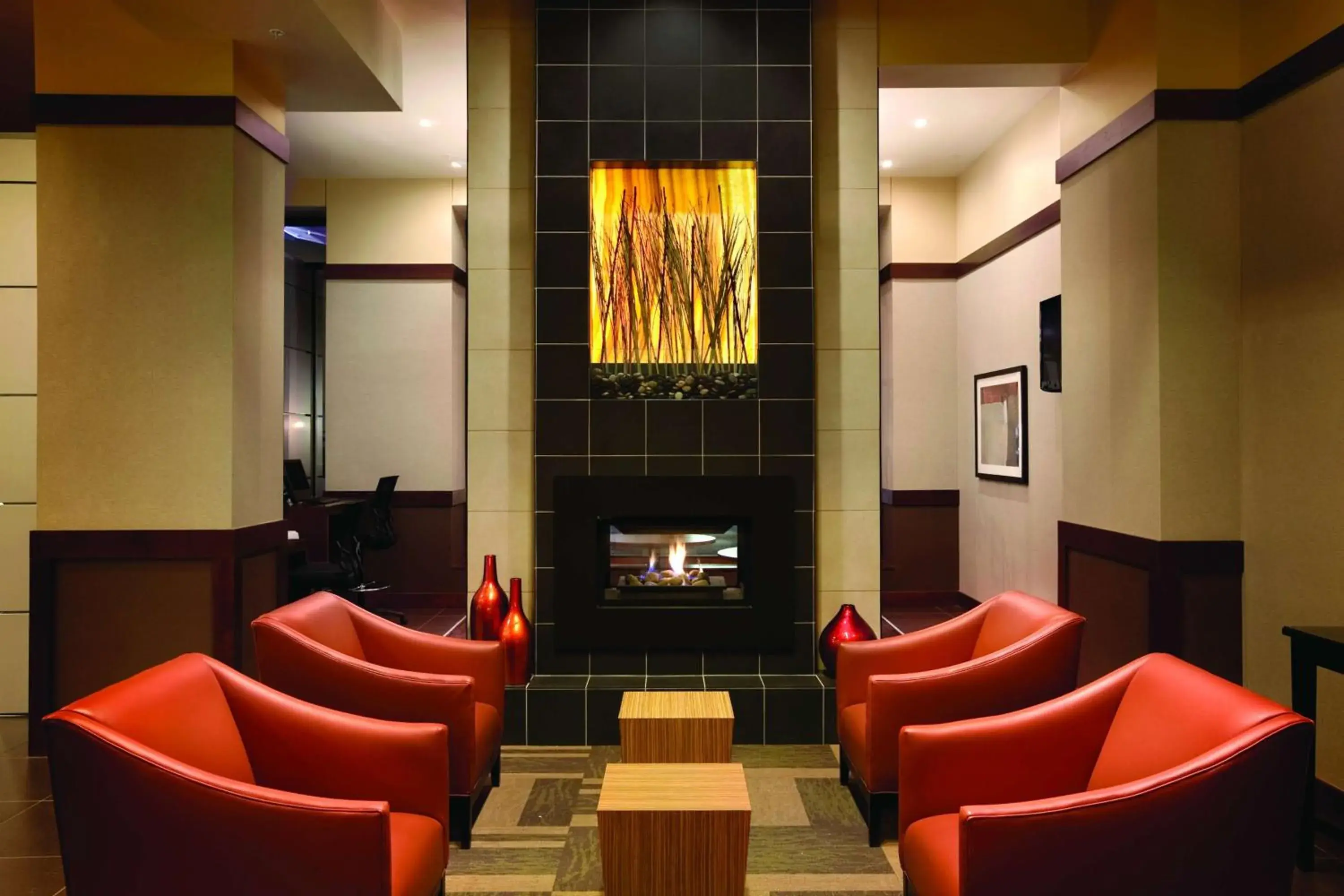 Lobby or reception in Hyatt Place Des Moines Downtown Lobby or reception in Hyatt Place Des Moines Downtown