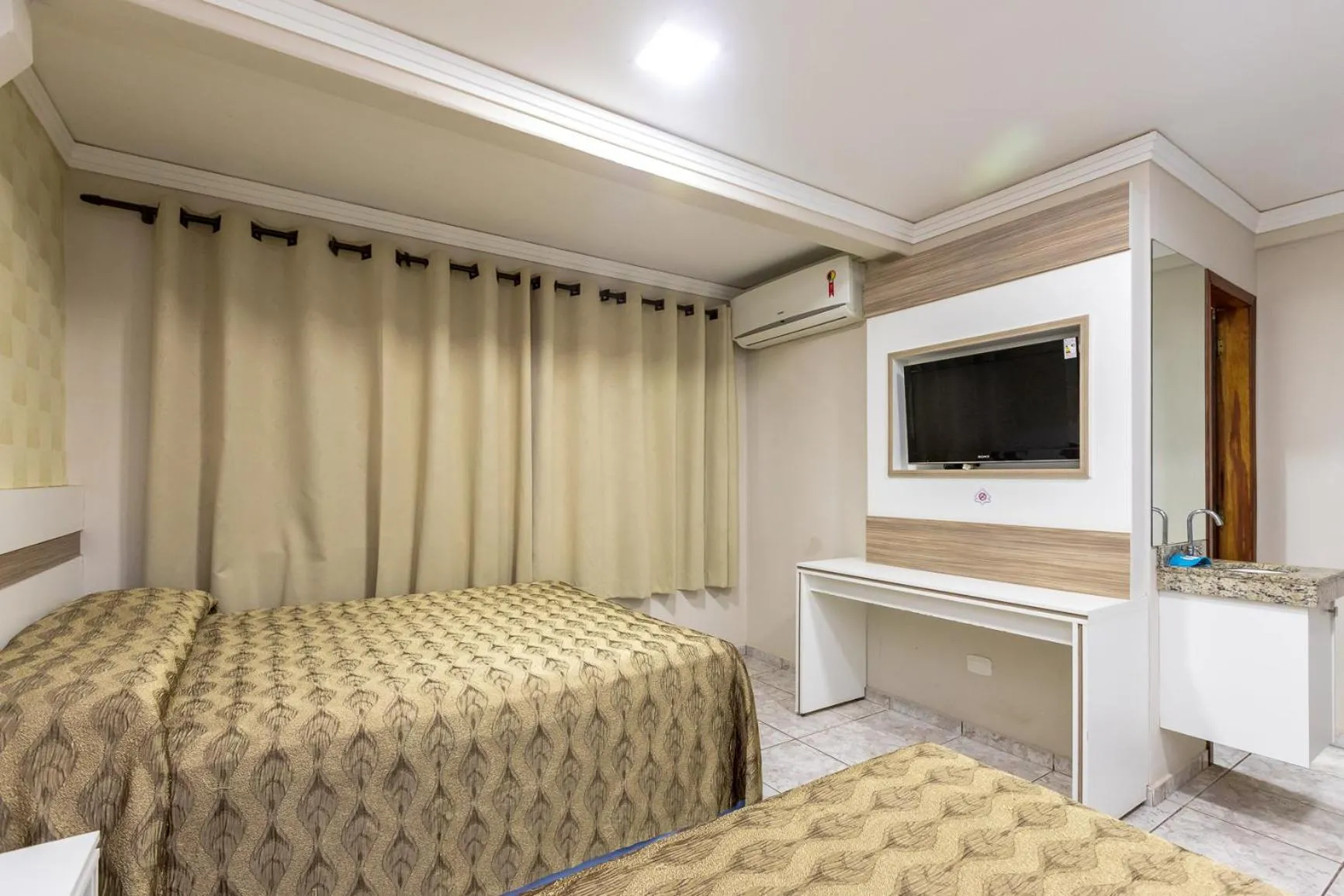 Bed in Hotel Trevita Foz