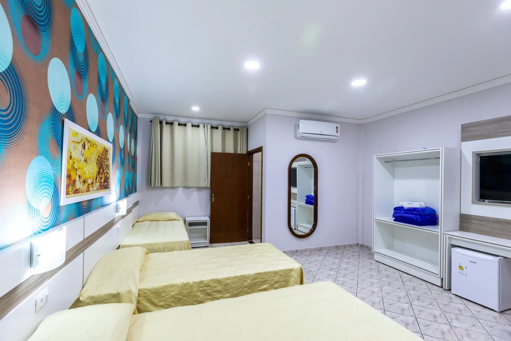 Bed in Hotel Trevita Foz
