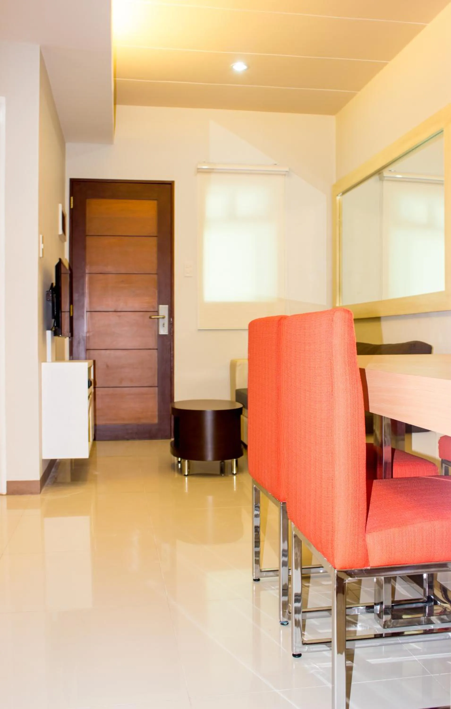Dining area in KLM Condotel