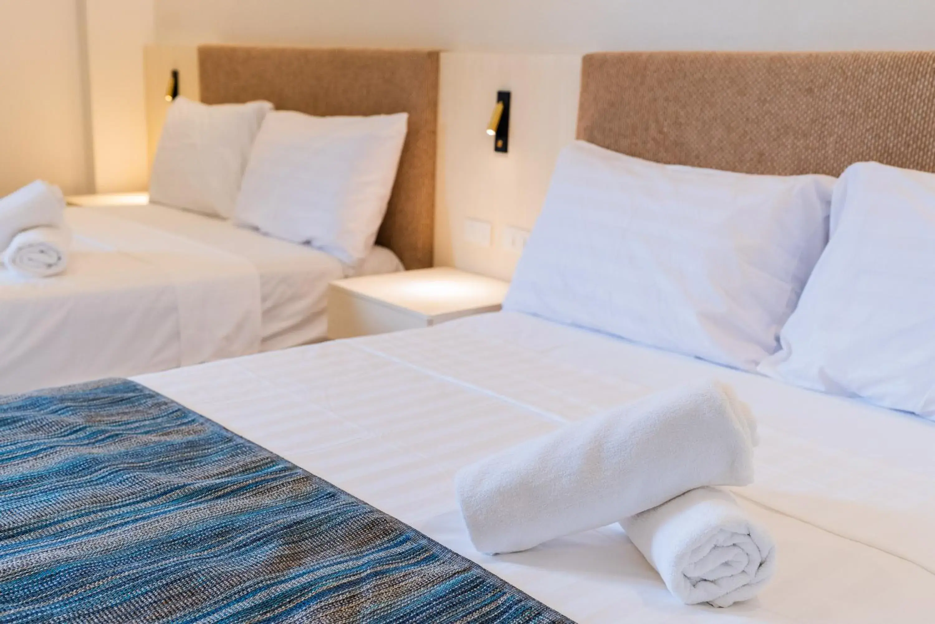 Bed in KLM Condotel Bed in KLM Condotel