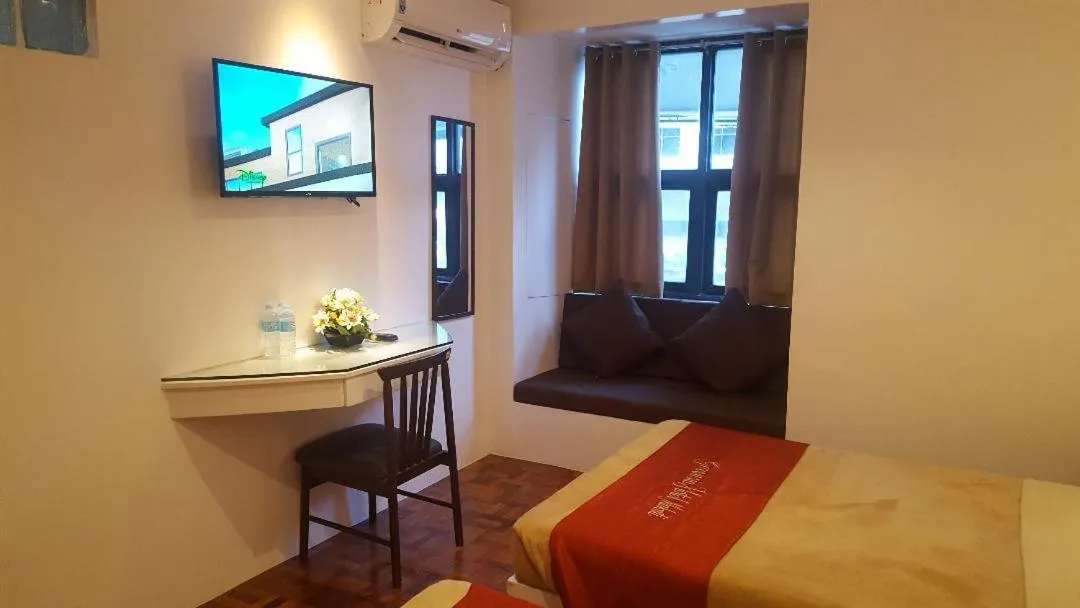 Bed in Gervasia Hotel Makati