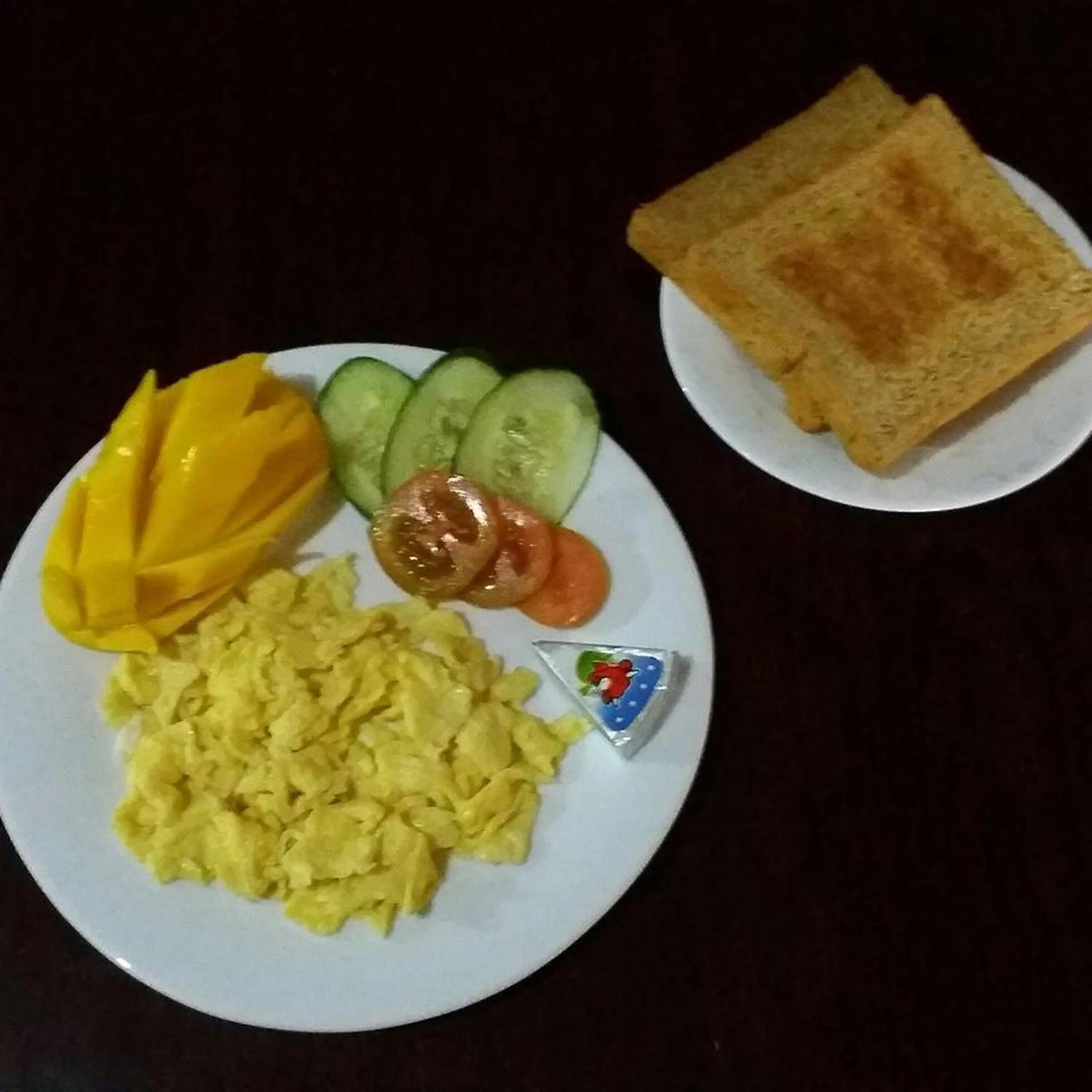 Breakfast in Bugoy Bikers Hostel