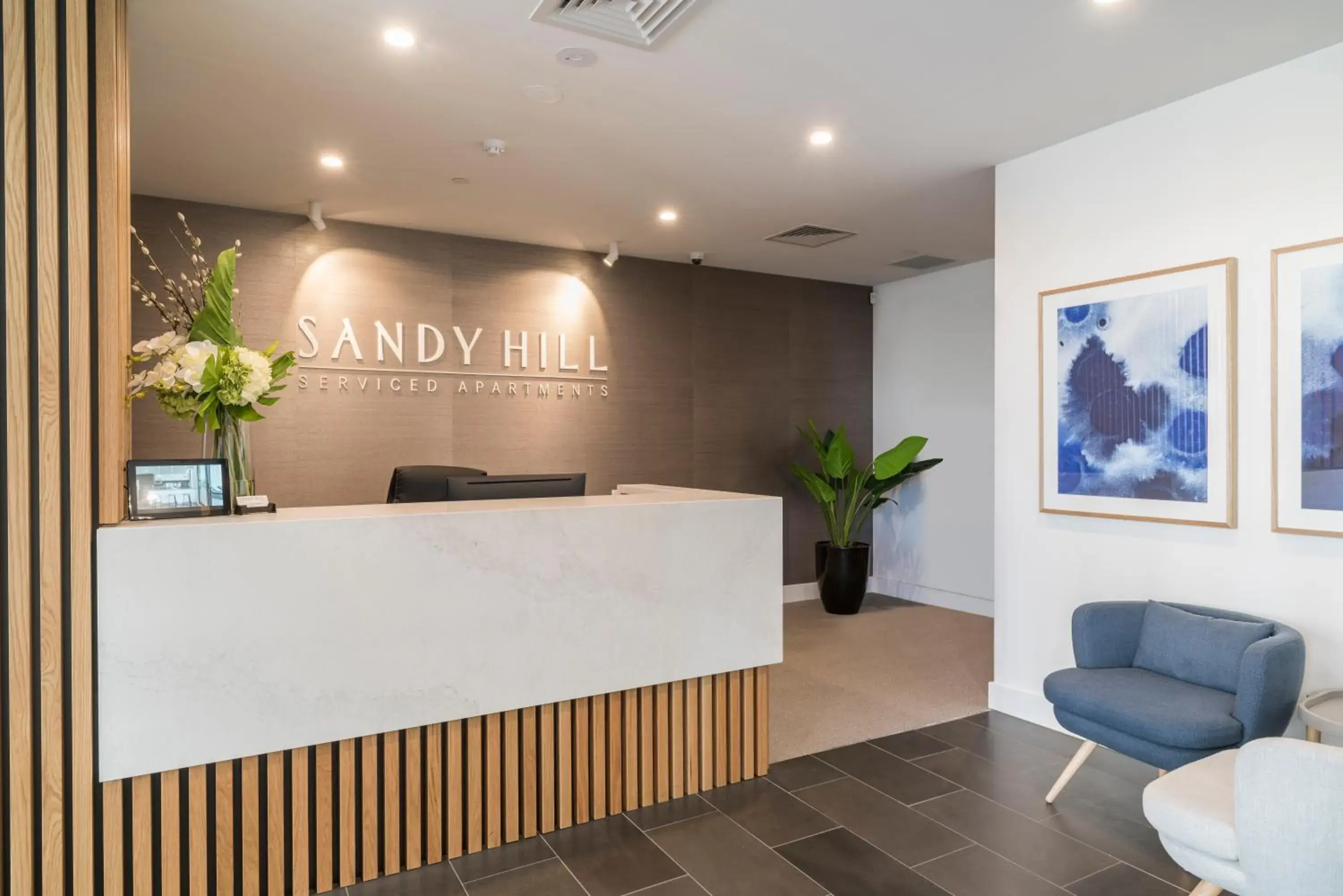 Lobby or reception in Caroline Serviced Apartments Sandringham Lobby or reception in Caroline Serviced Apartments Sandringham