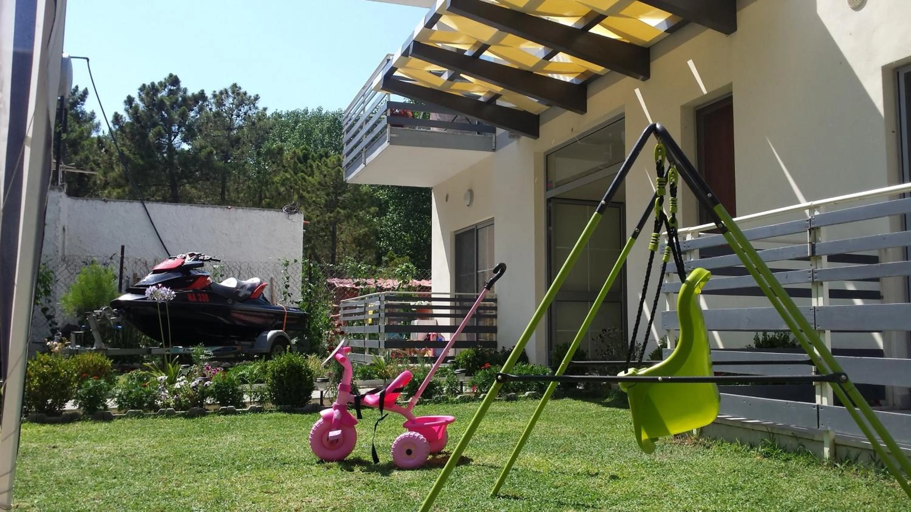 Children play ground in Aparthotel Vila Tufi