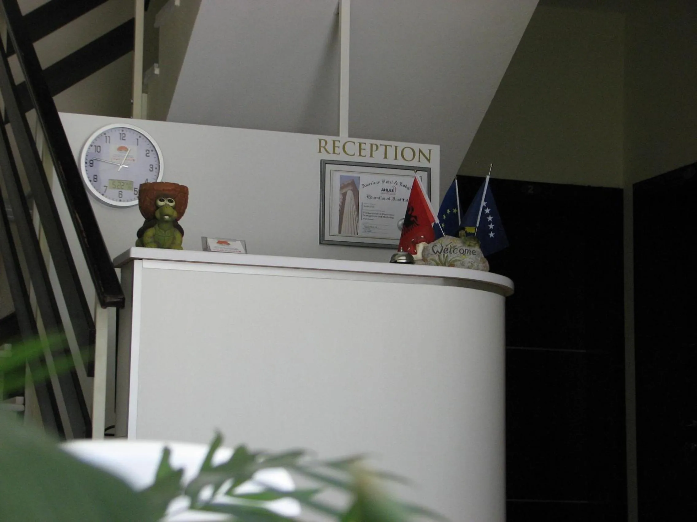 Lobby or reception in Aparthotel Vila Tufi