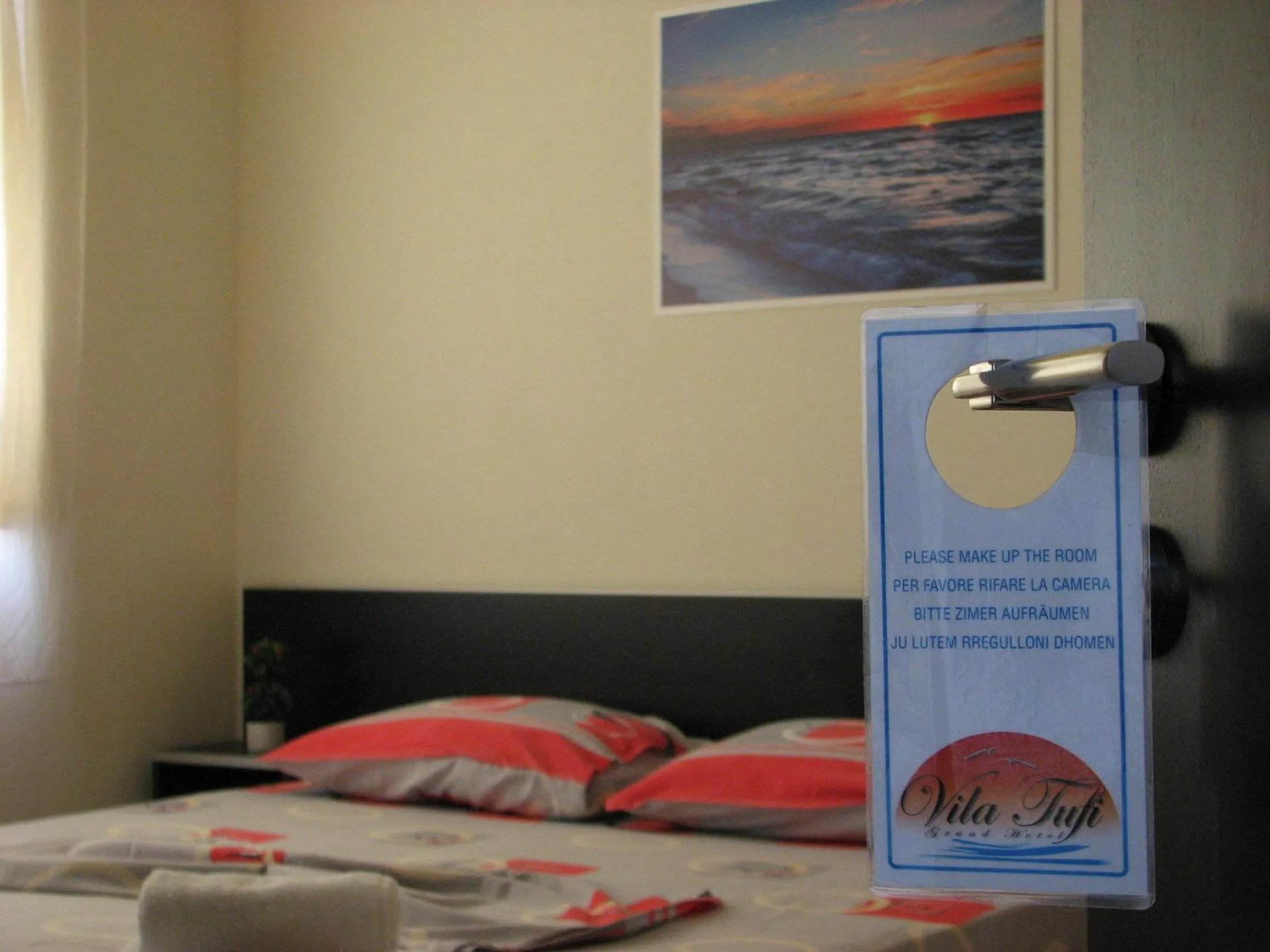 Bedroom, Bed in Aparthotel Vila Tufi