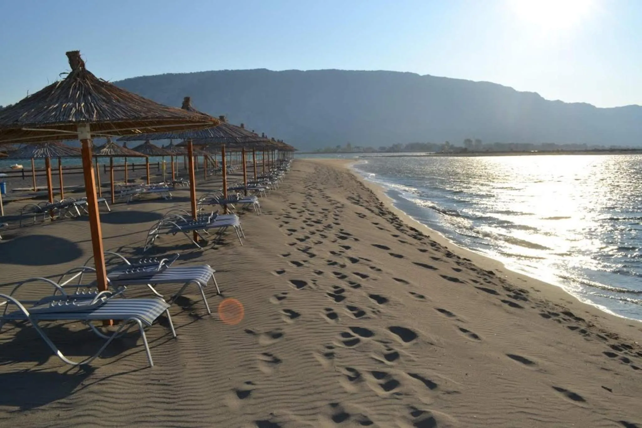 Beach in Aparthotel Vila Tufi