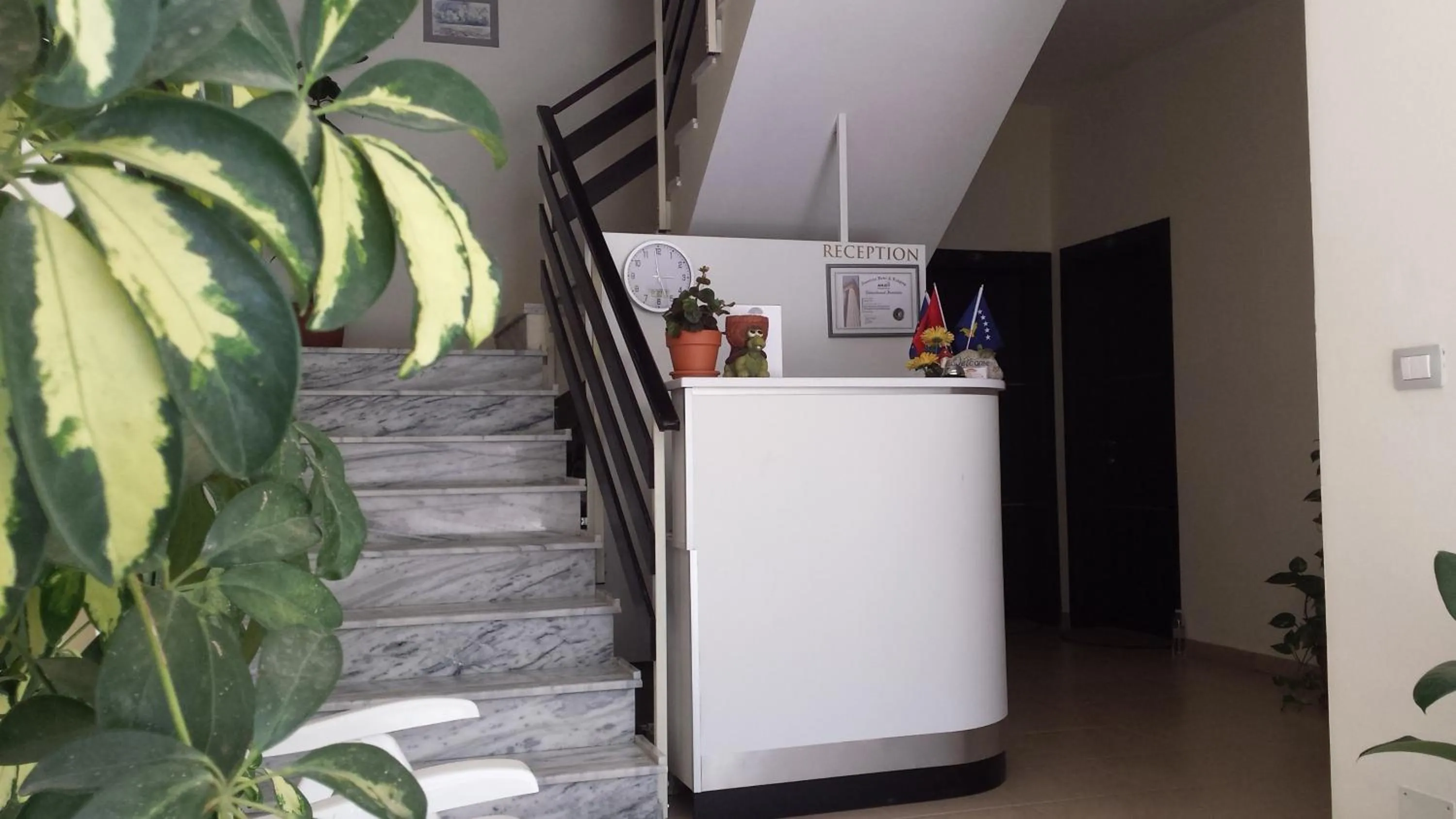 Lobby or reception in Aparthotel Vila Tufi