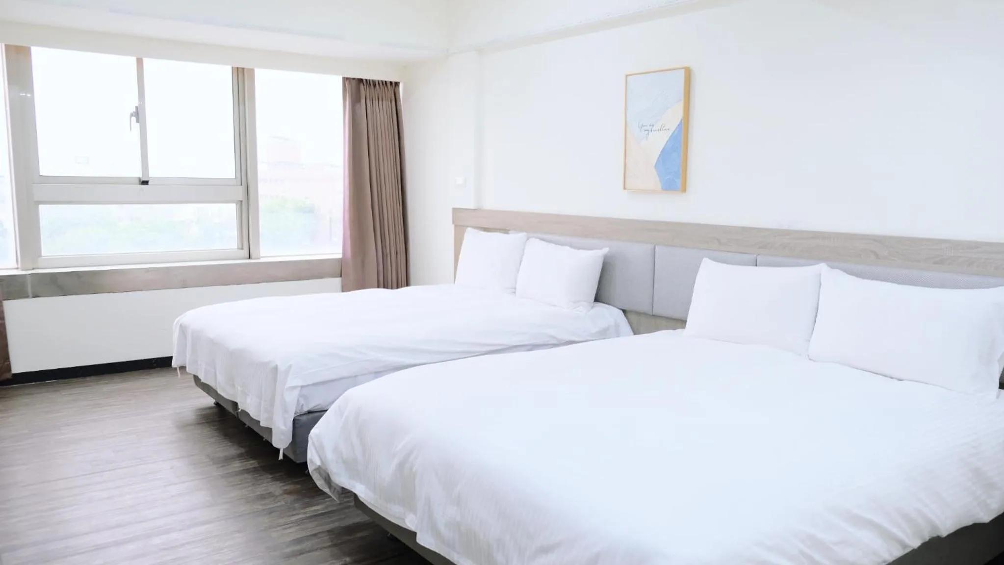 Bed in Yoai Mountain Roam Hotel