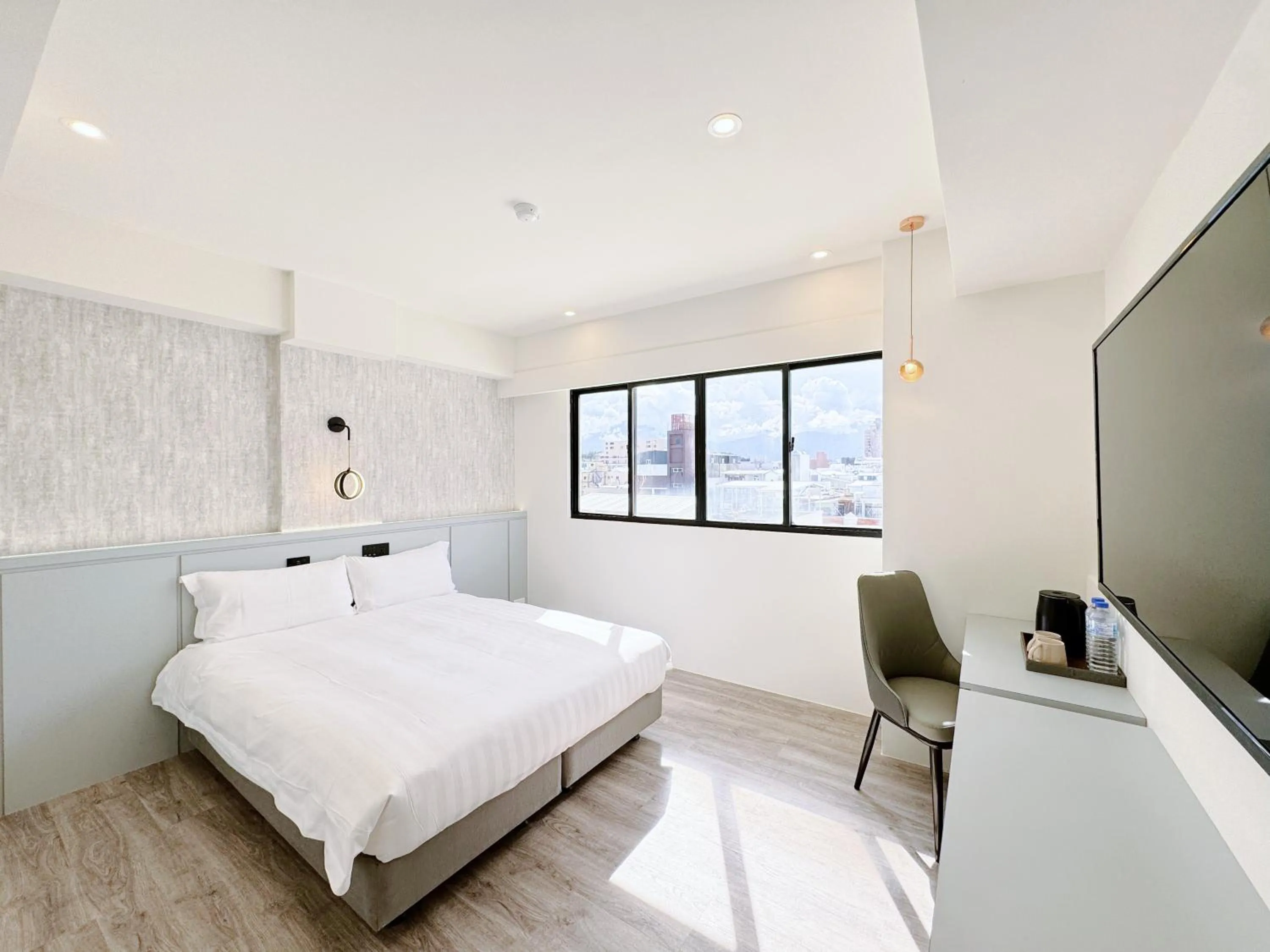 Bed in Yoai Mountain Roam Hotel