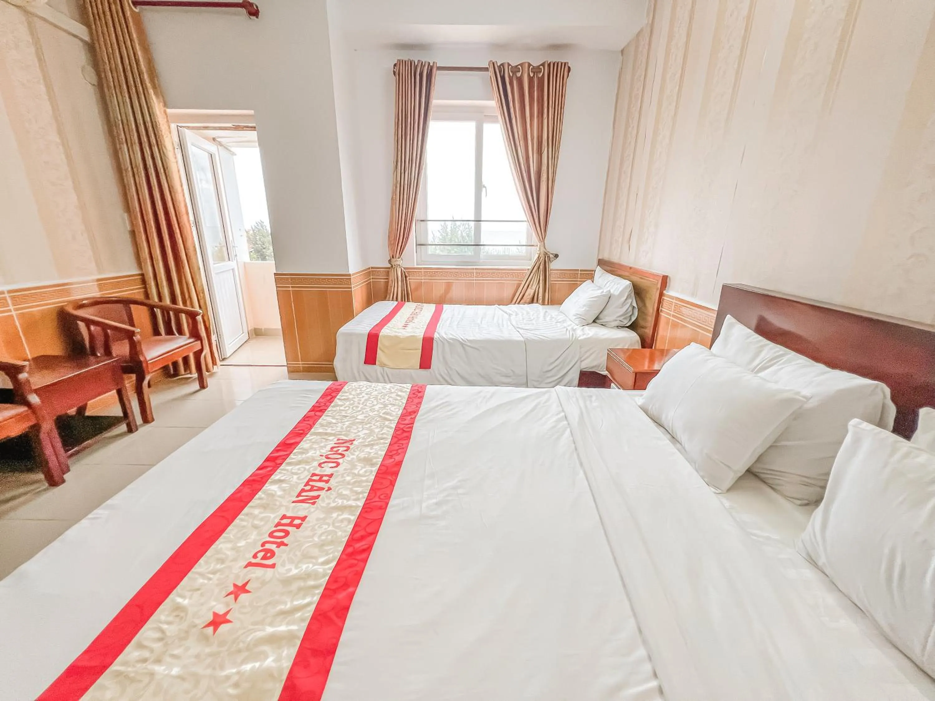 Bed in Ngọc Hân Hotel By The Moment