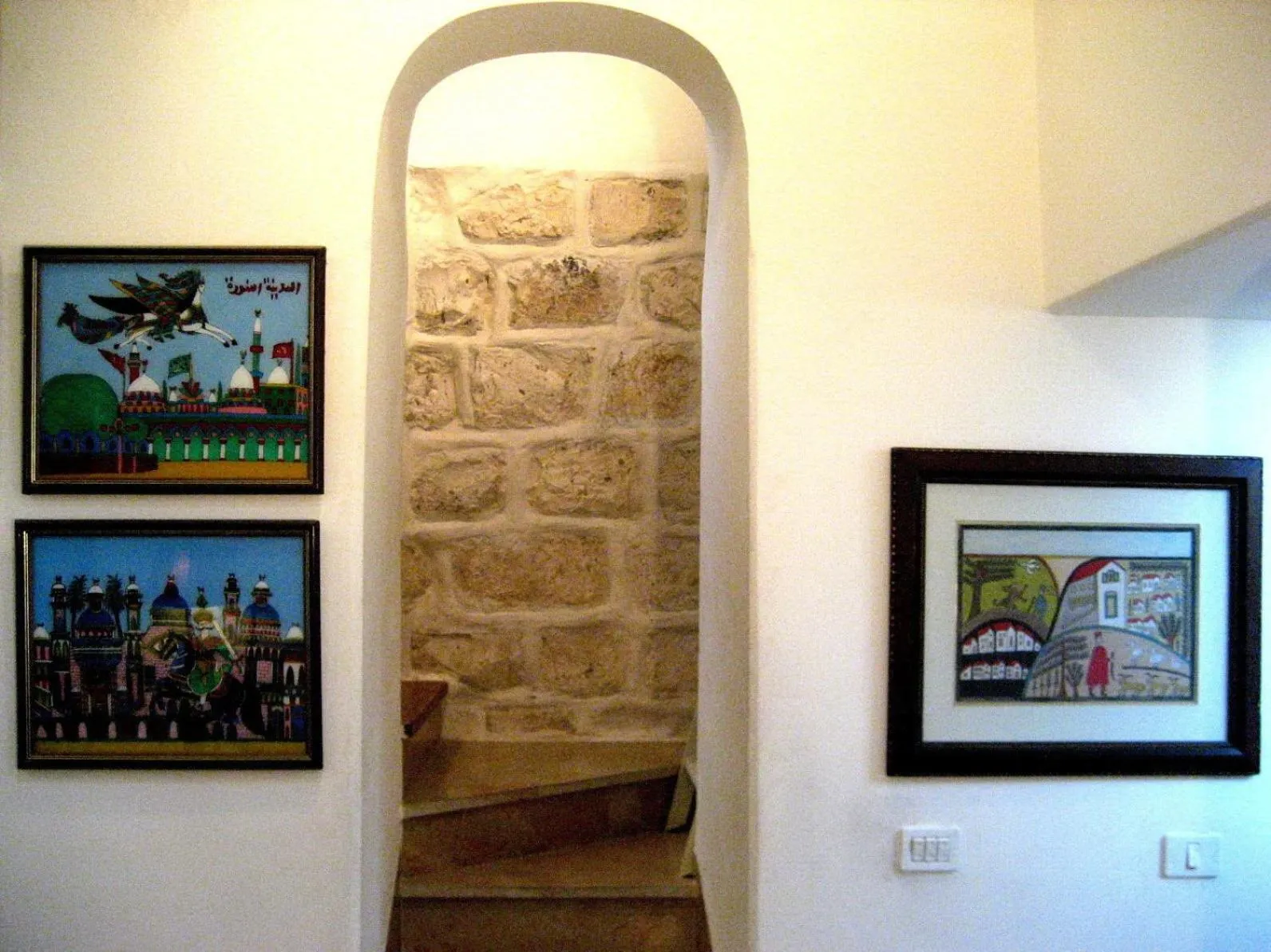 Decorative detail in Diana's B&B