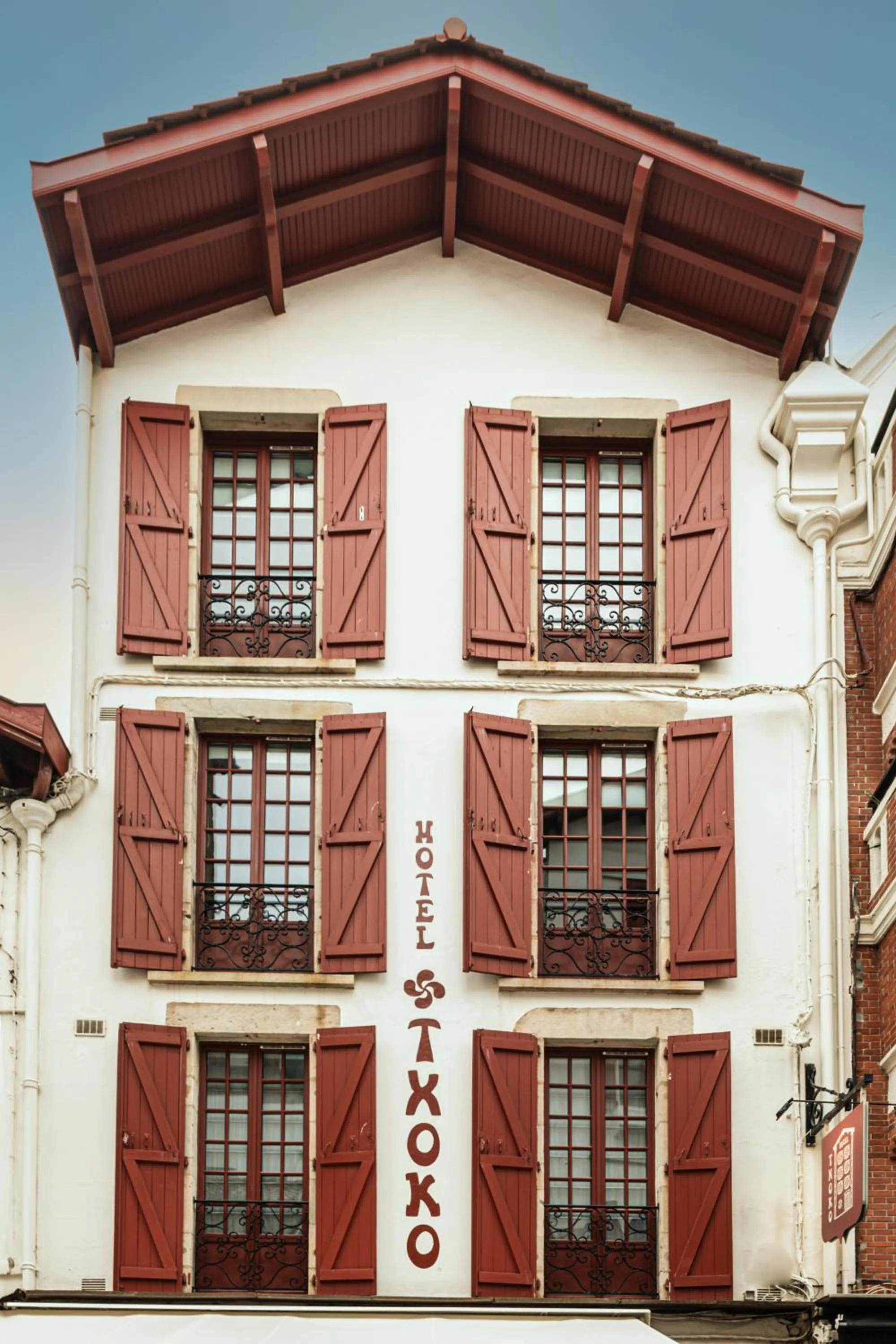 Property building in Boutique Hôtel Txoko