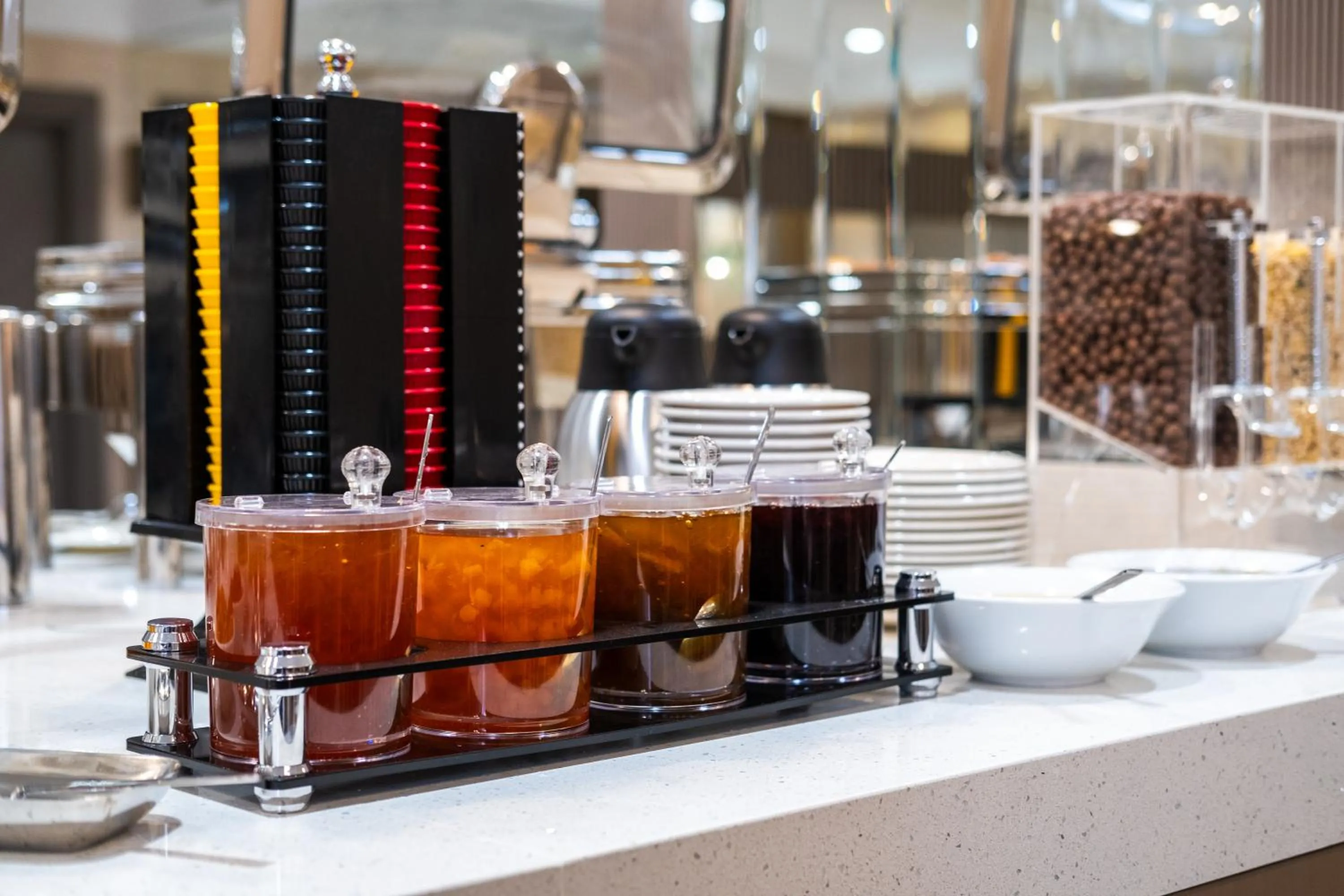 Buffet breakfast in Buke Hotel Bomonti