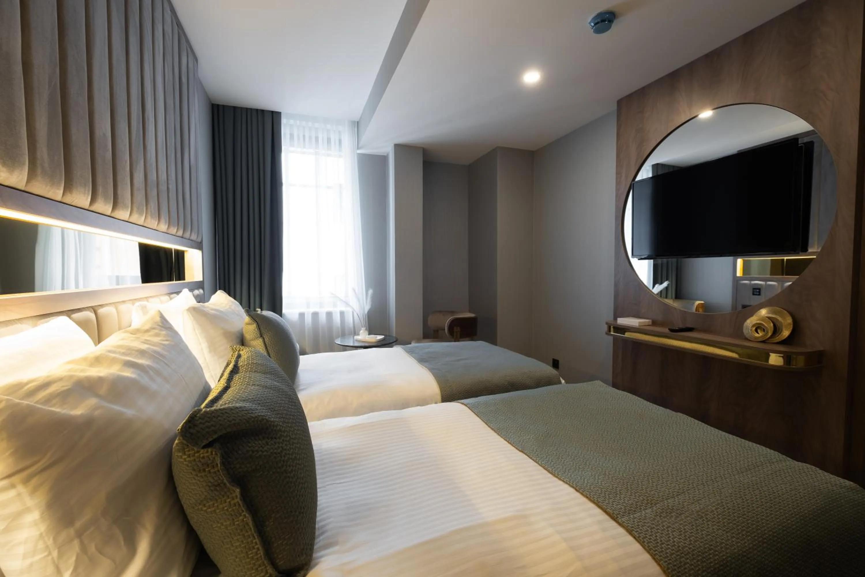 Bed in Buke Hotel Bomonti