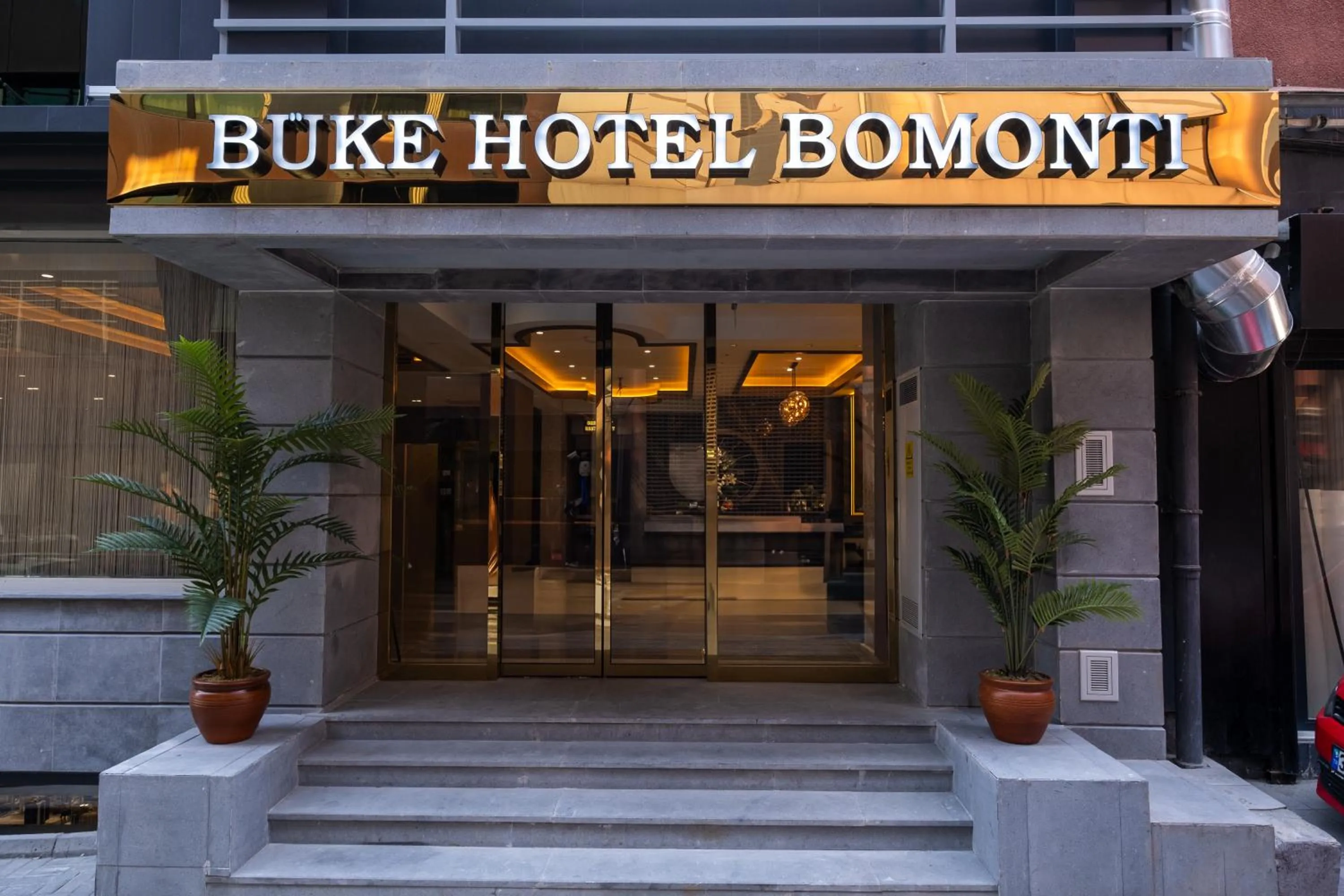 Facade/entrance in Buke Hotel Bomonti