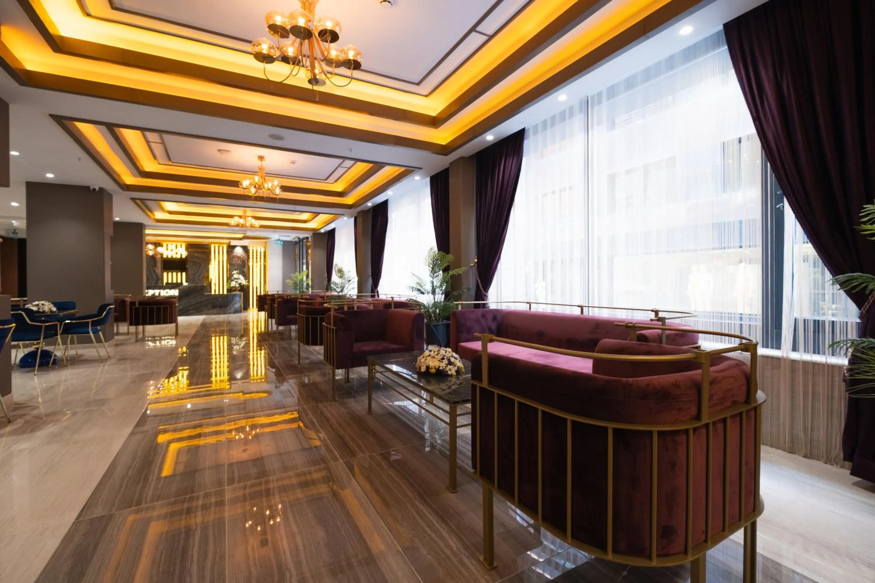 Lobby or reception in Buke Hotel Bomonti