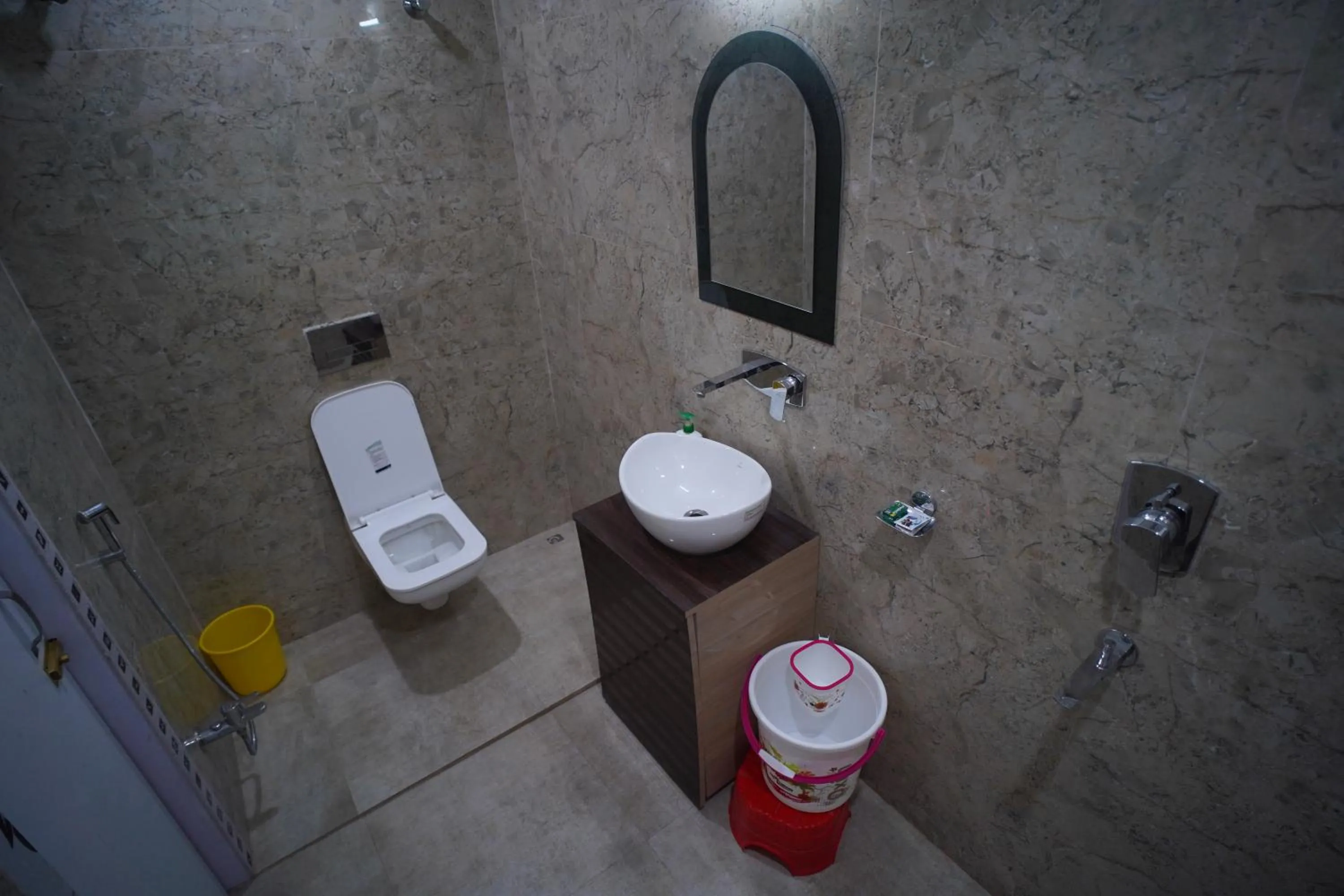 Bathroom in Hotel Asha Inn