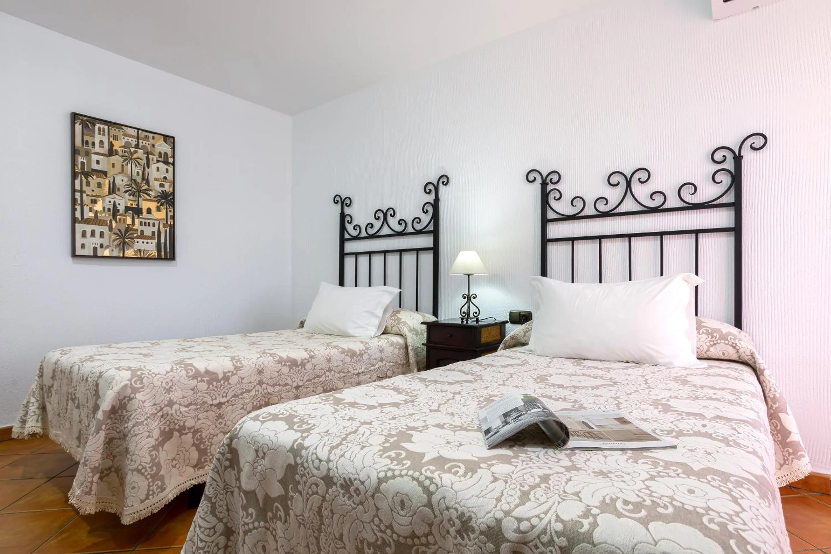 Bed in Hotel Rural Sierra Tejeda