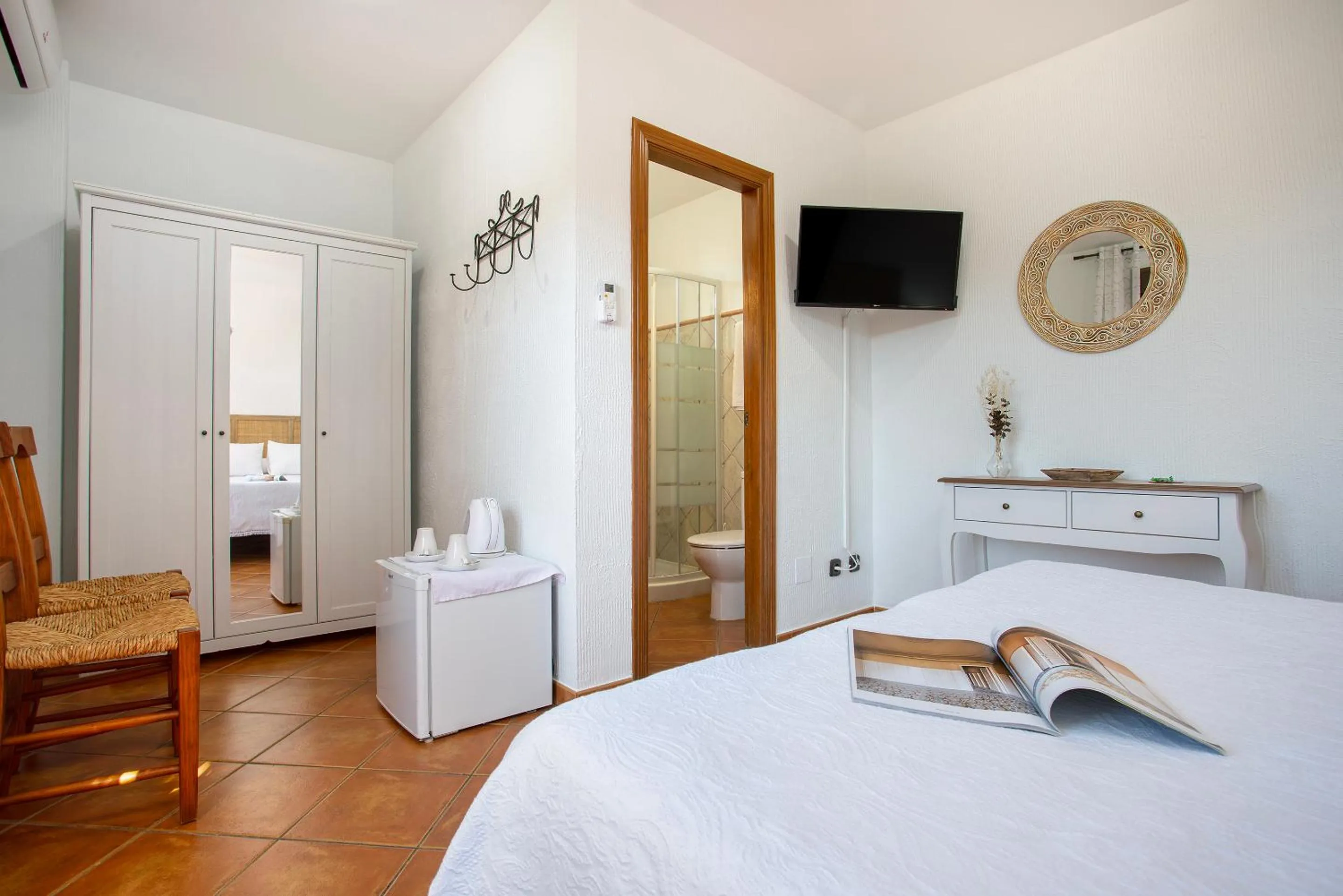 Bed in Hotel Rural Sierra Tejeda