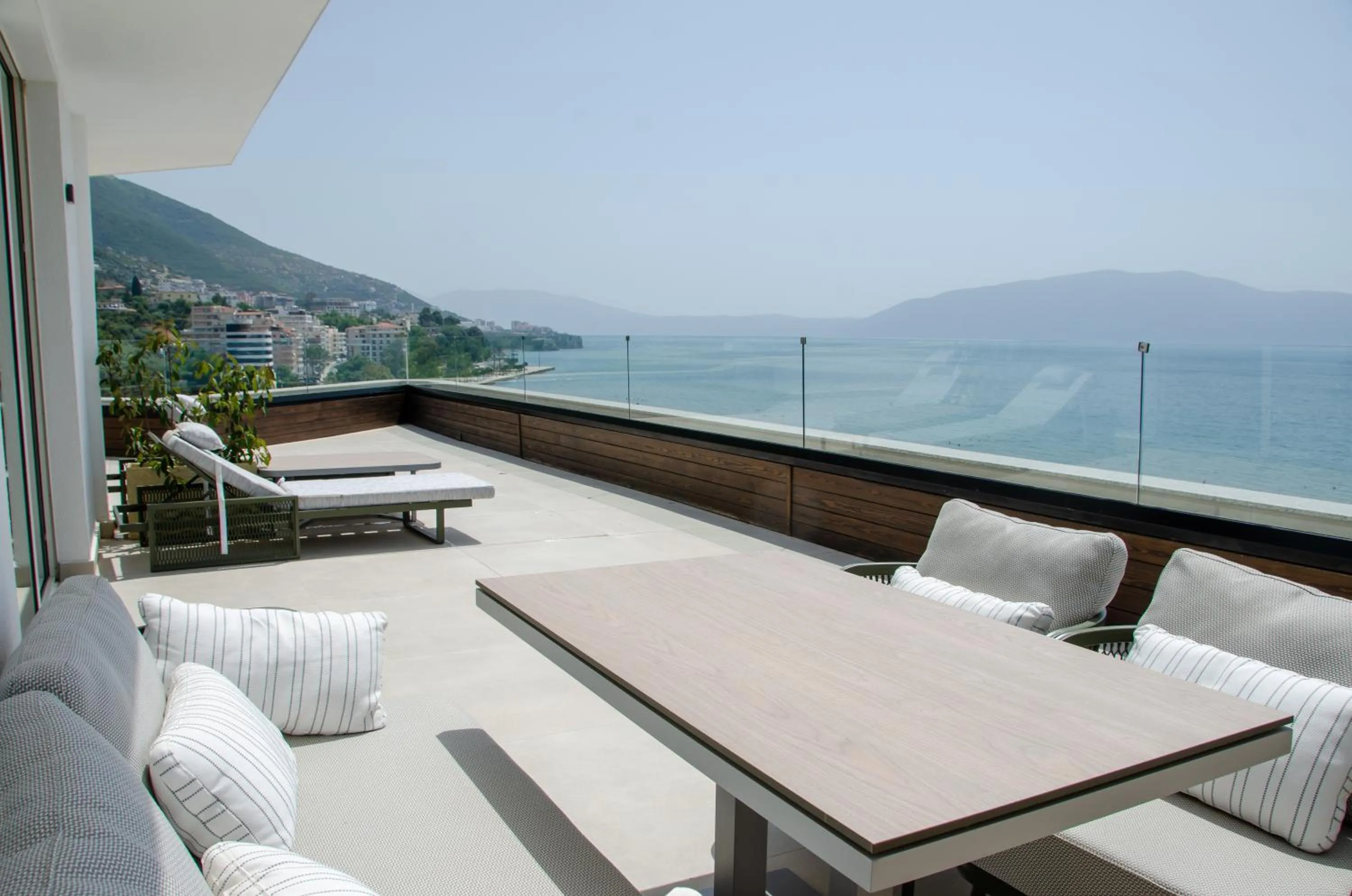 Balcony/Terrace in Abi's Hotel & SPA Vlore