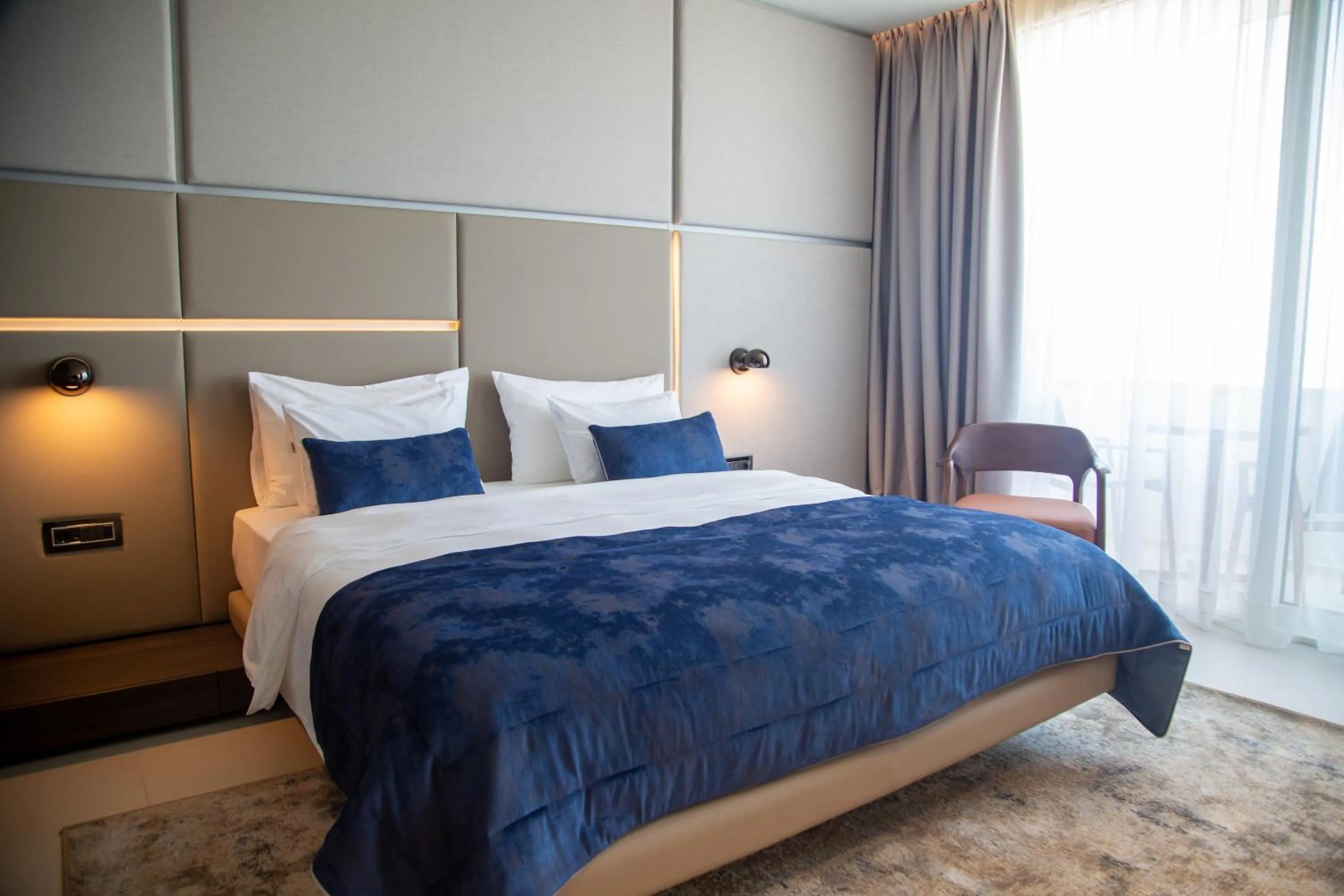 Bedroom in Abi's Hotel & SPA Vlore